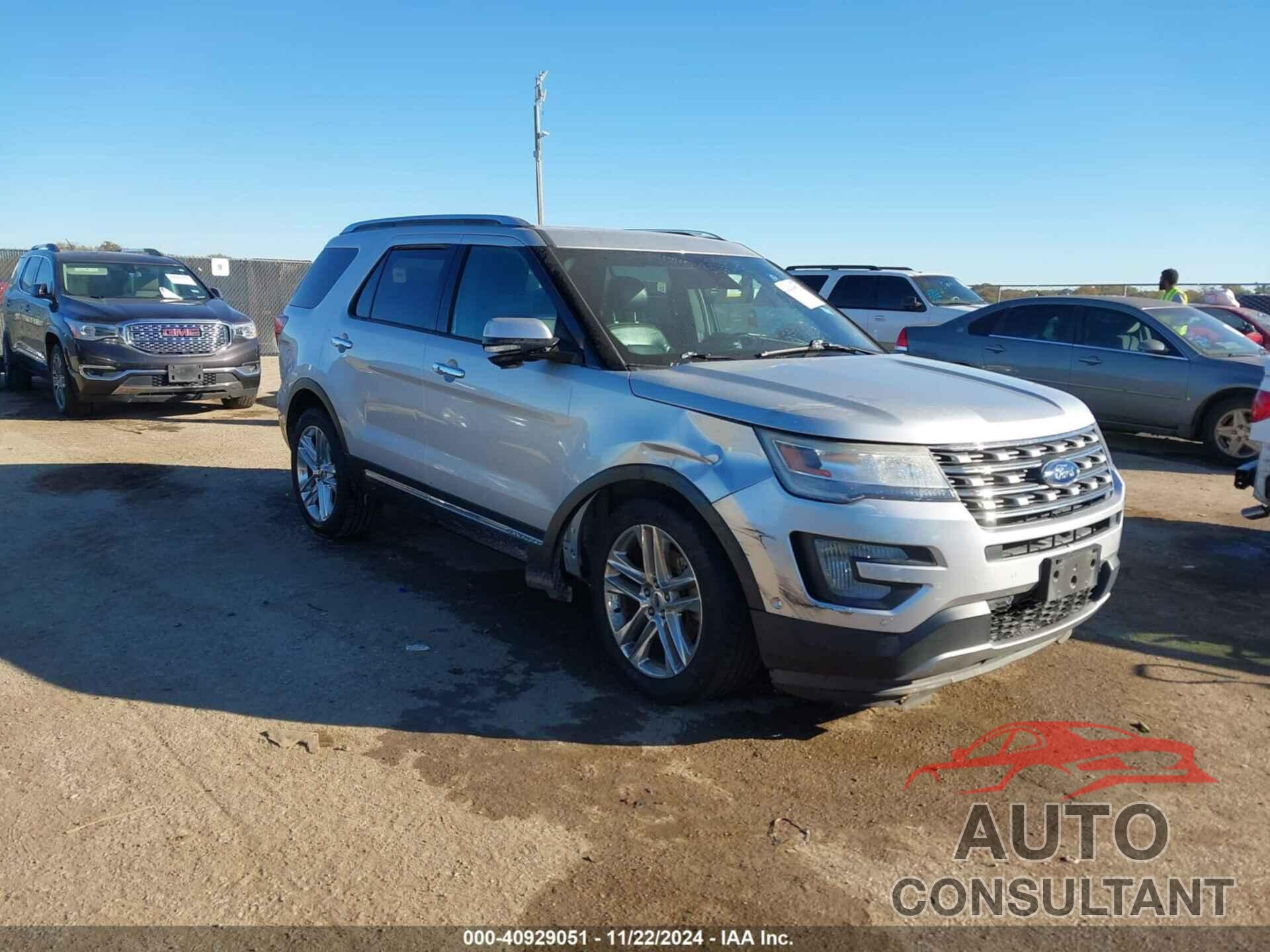 FORD EXPLORER 2017 - 1FM5K7F84HGD40062