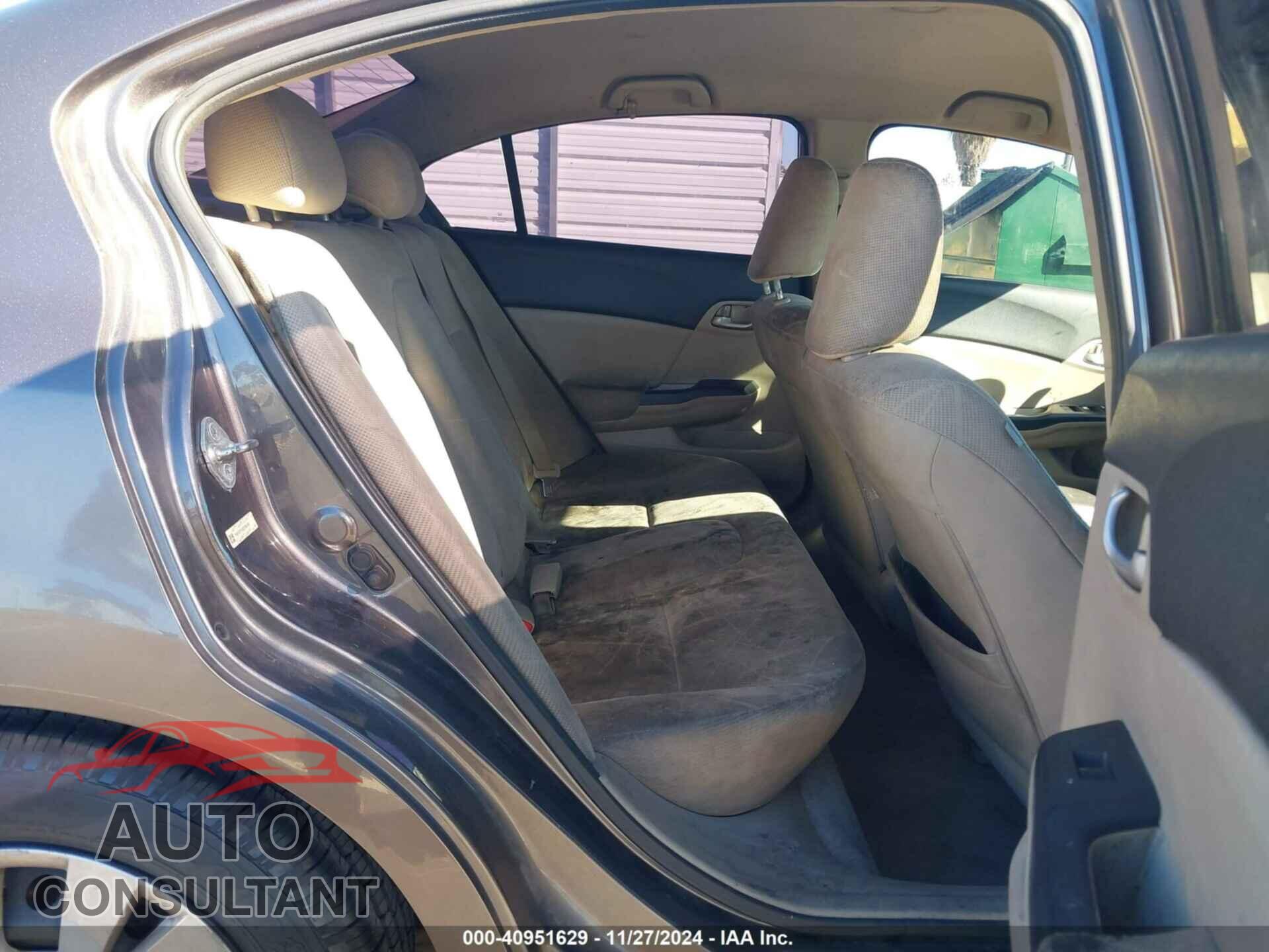 HONDA CIVIC 2012 - 19XFB2F53CE355498