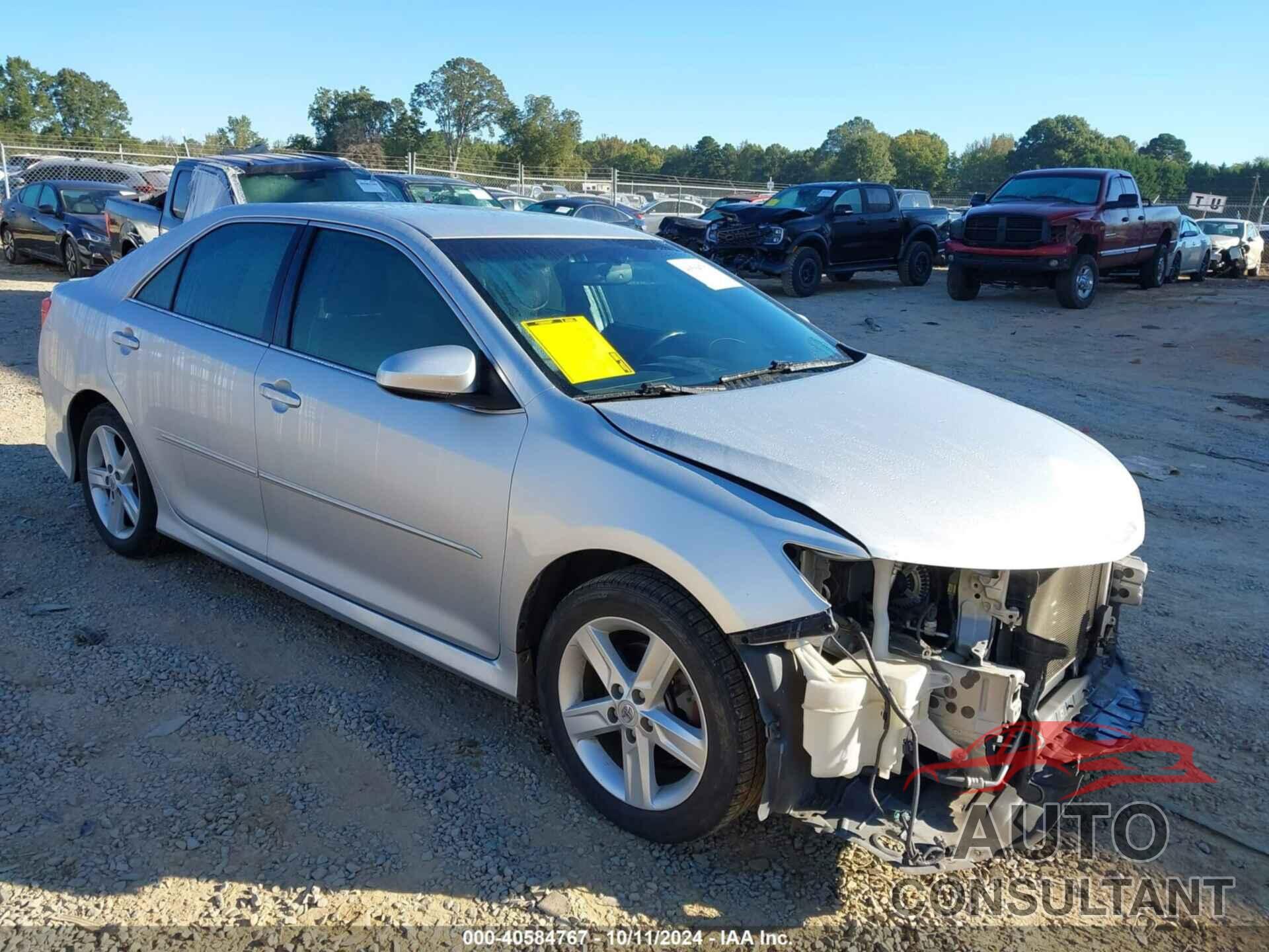 TOYOTA CAMRY 2012 - 4T1BF1FKXCU069535