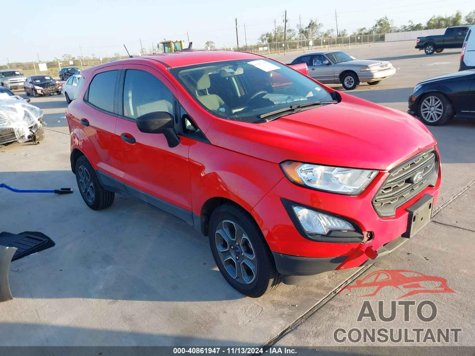 FORD ECOSPORT 2021 - MAJ3S2FE5MC443616