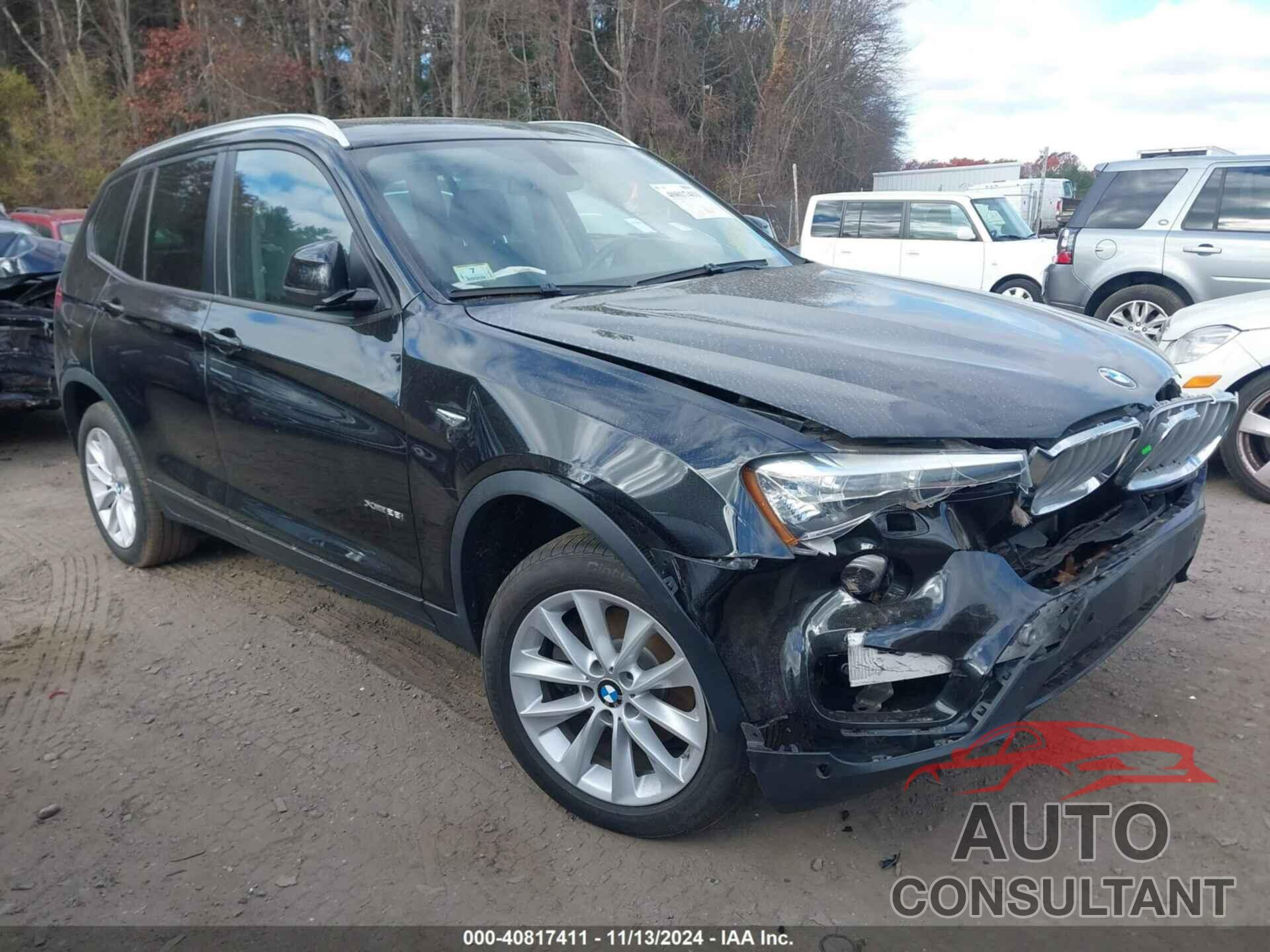 BMW X3 2017 - 5UXWX9C33H0T22285