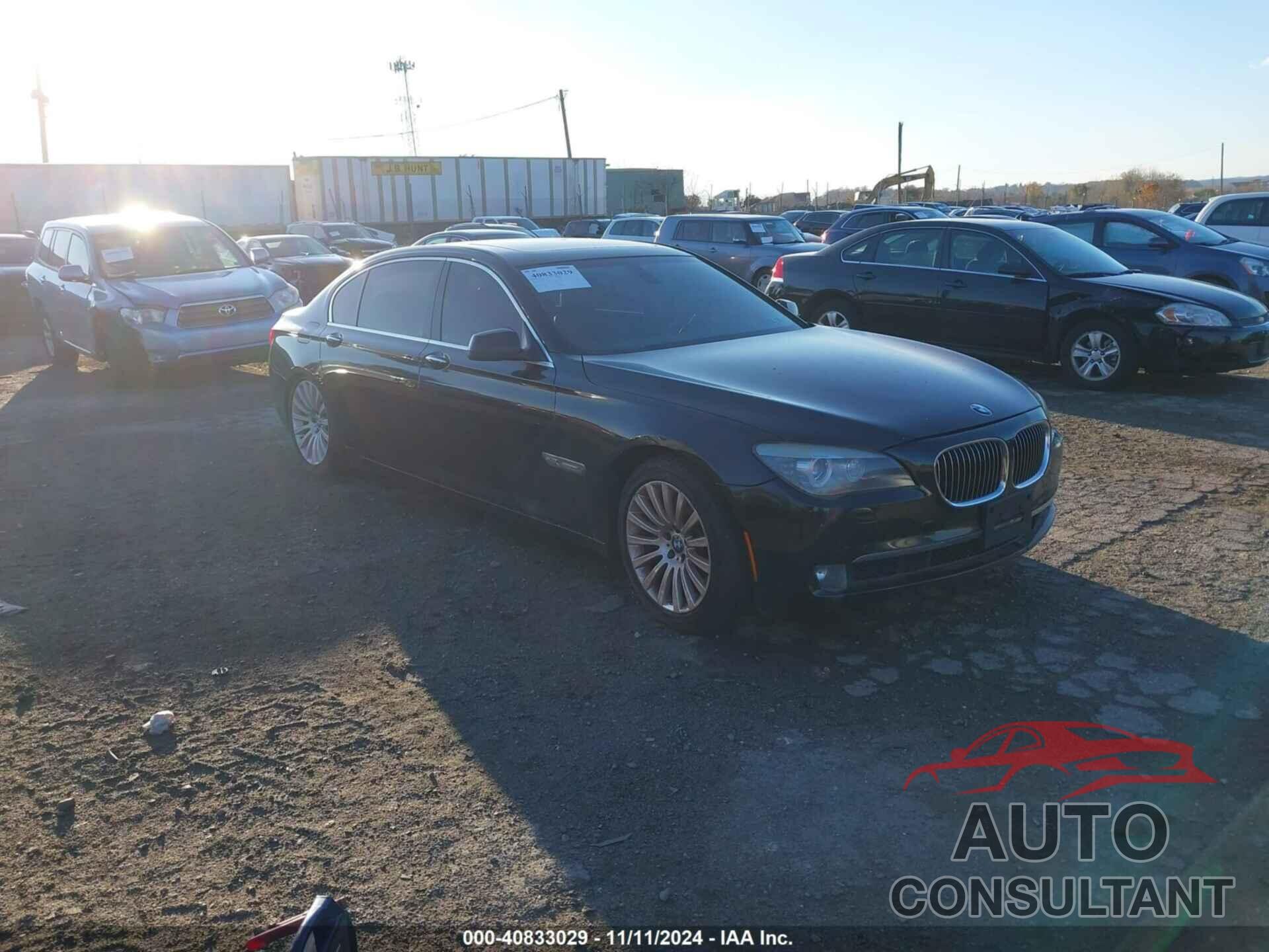 BMW 750LI 2012 - WBAKC8C51CC434725