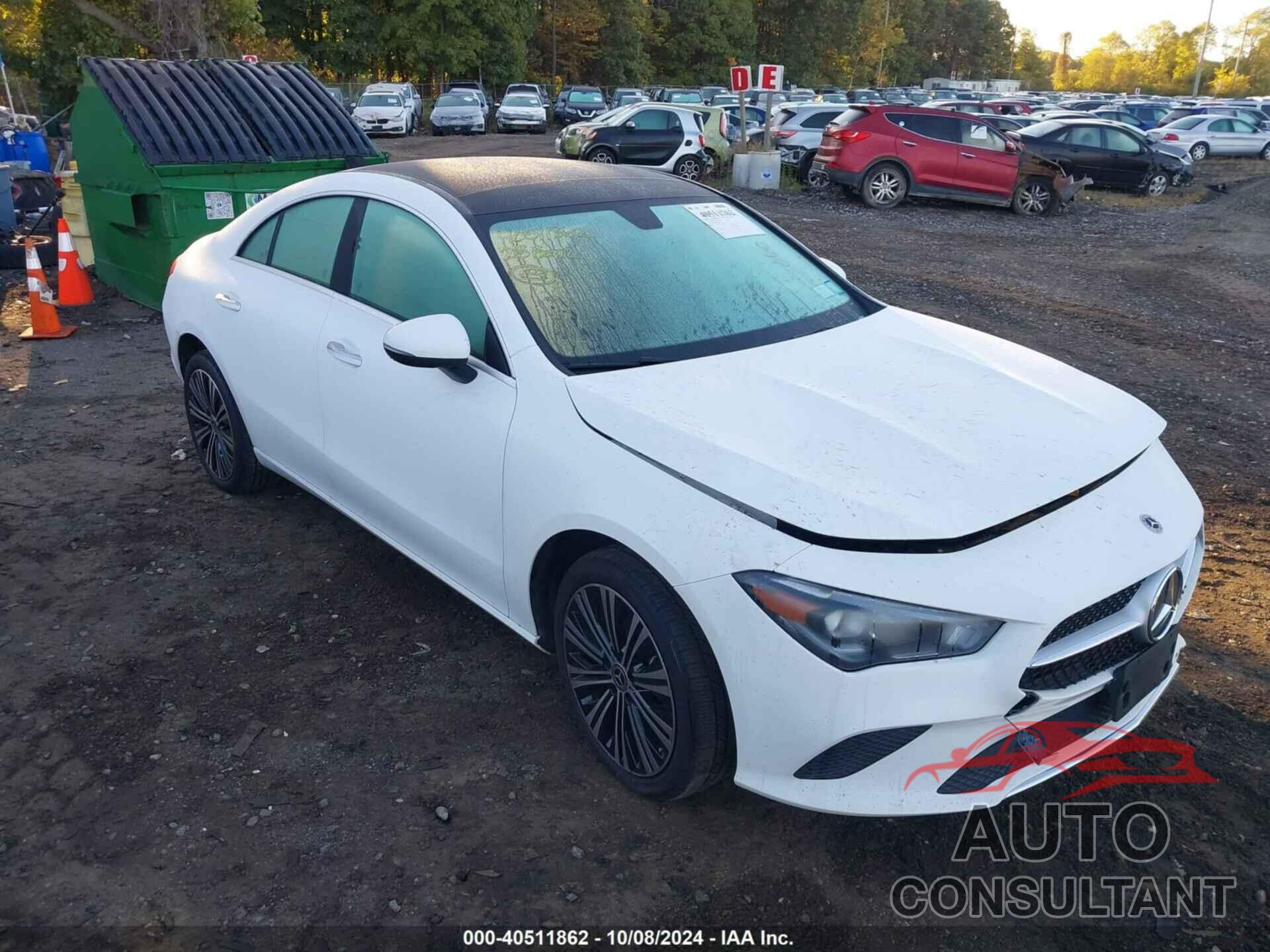 MERCEDES-BENZ CLA 2023 - W1K5J4HB3PN367834