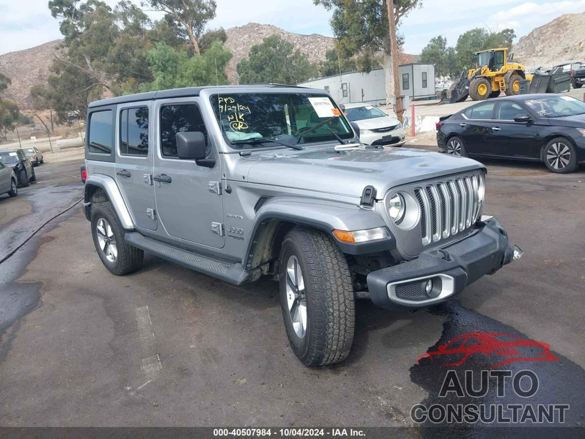 JEEP WRANGLER UNLIMITED 2019 - 1C4HJXEN6KW623247
