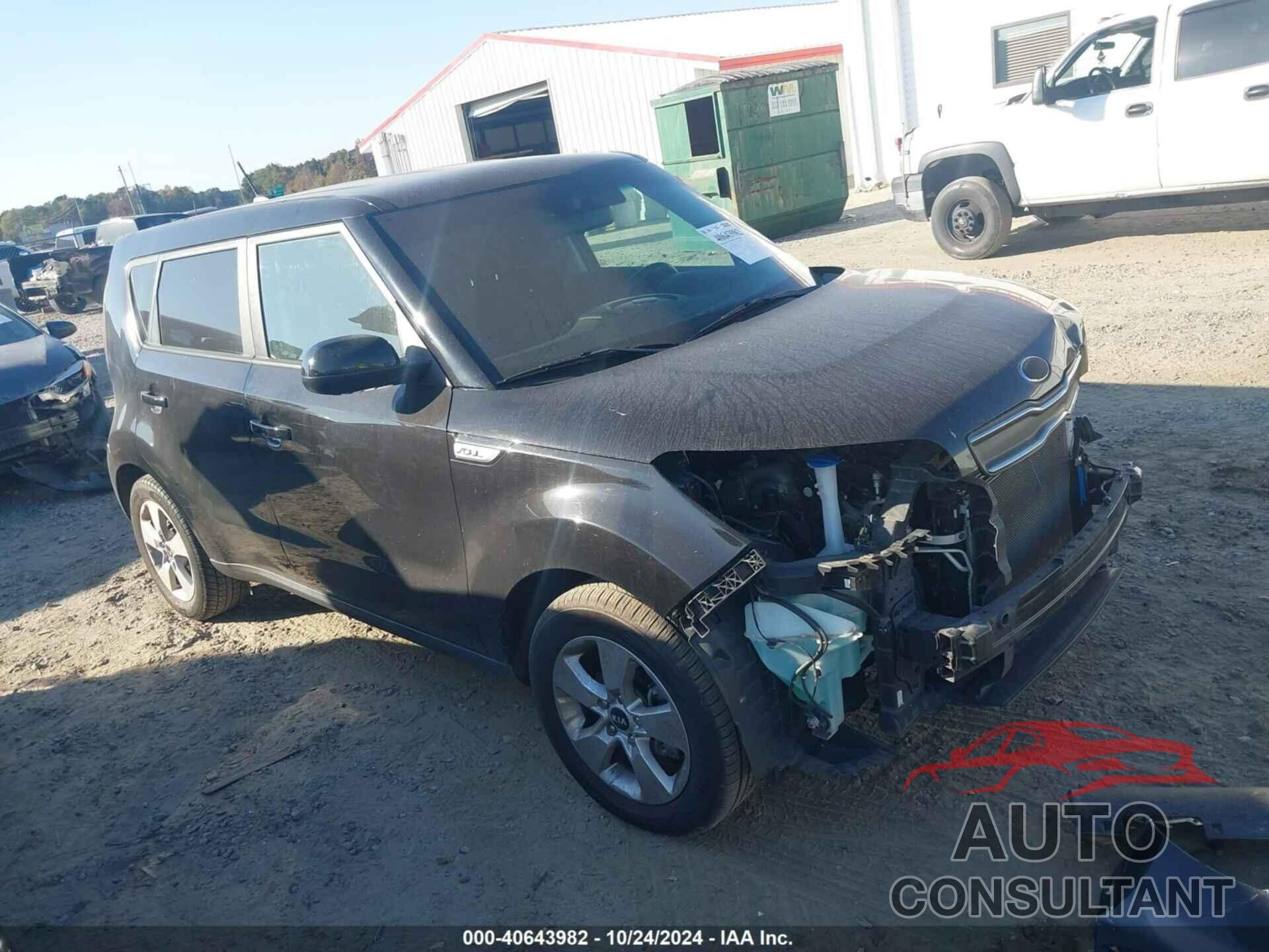 KIA SOUL 2019 - KNDJN2A2XK7002396