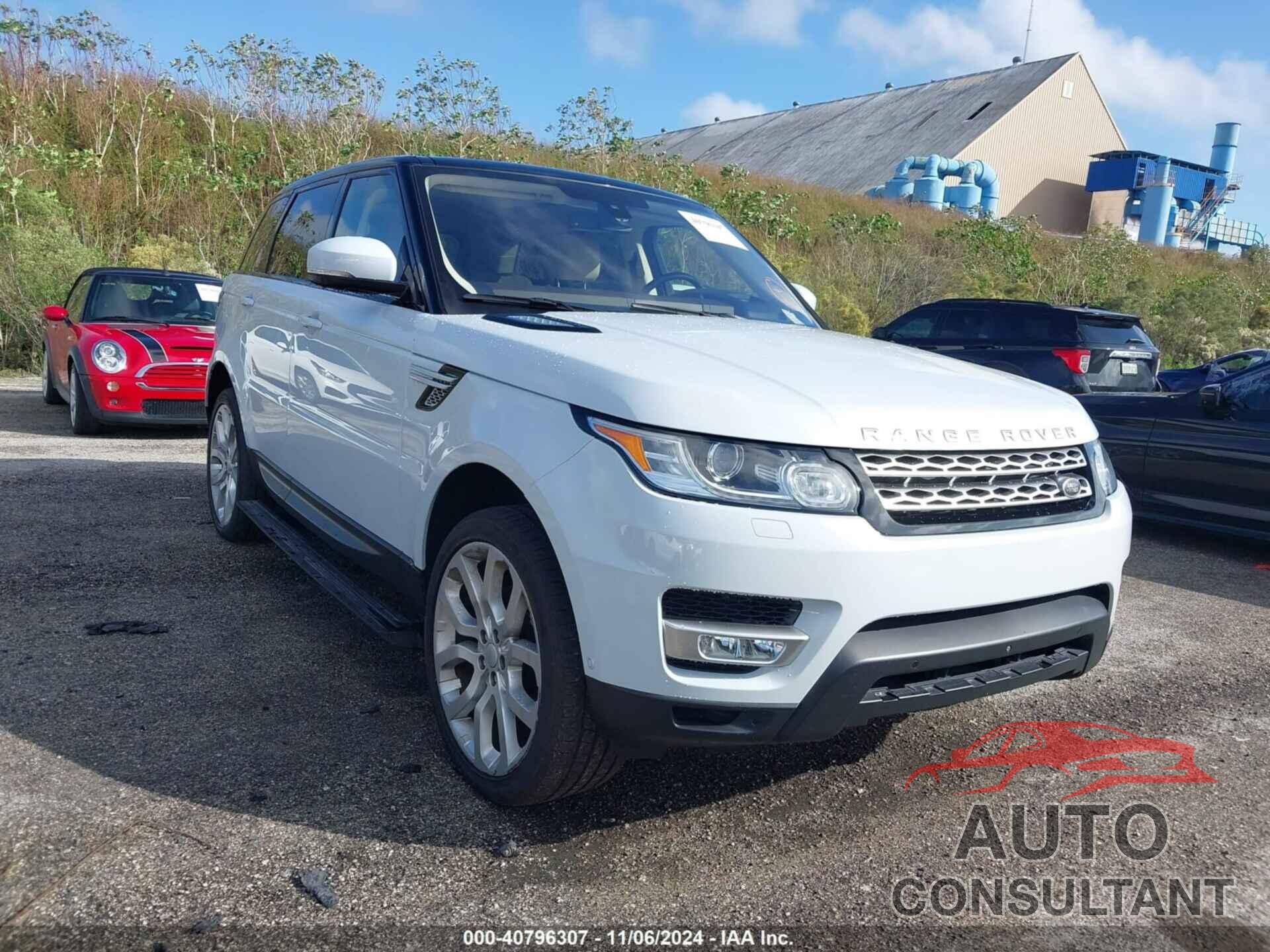 LAND ROVER RANGE ROVER SPORT 2016 - SALWR2KF7GA546322