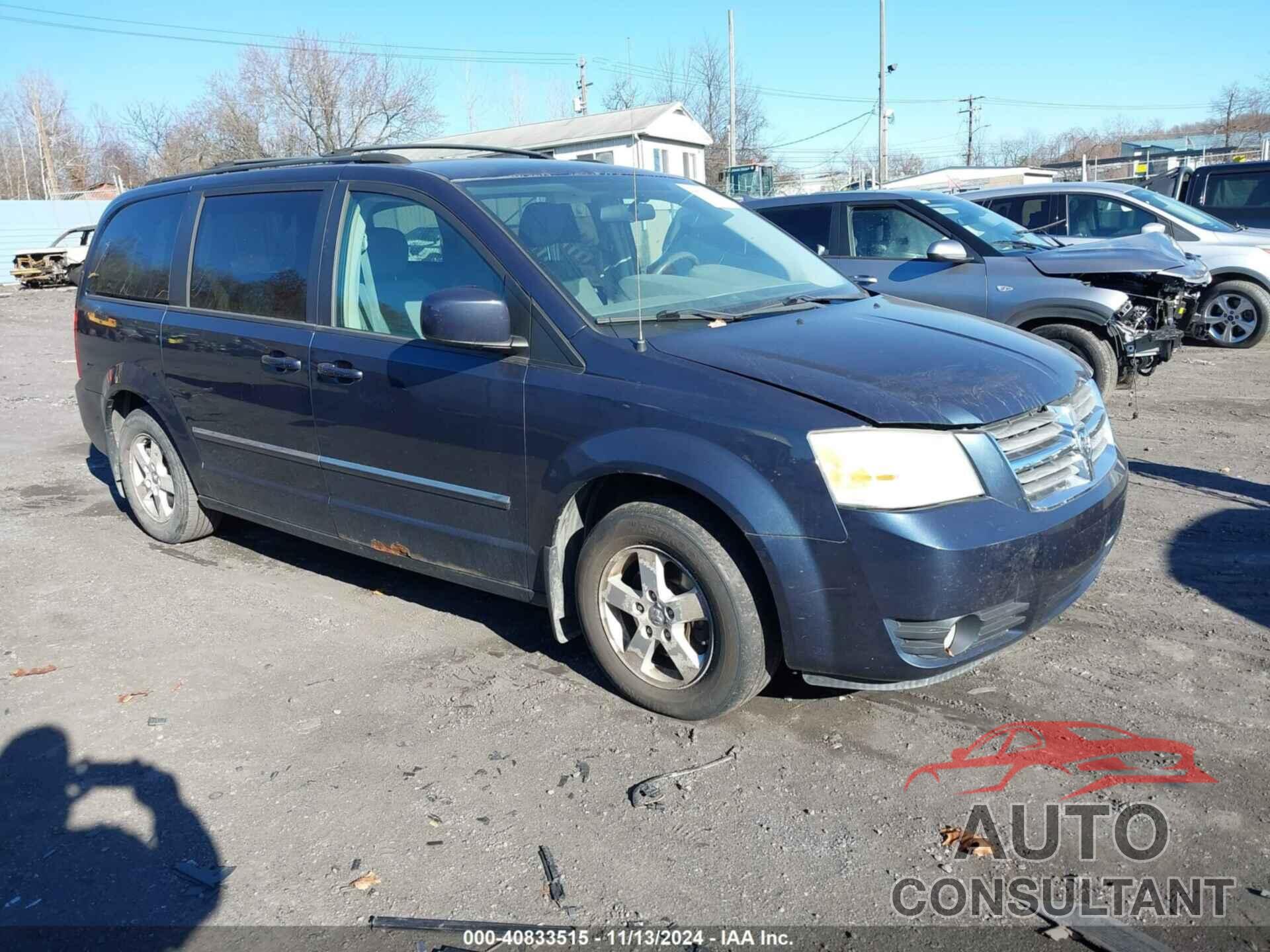 DODGE GRAND CARAVAN 2009 - 2D8HN54159R581472