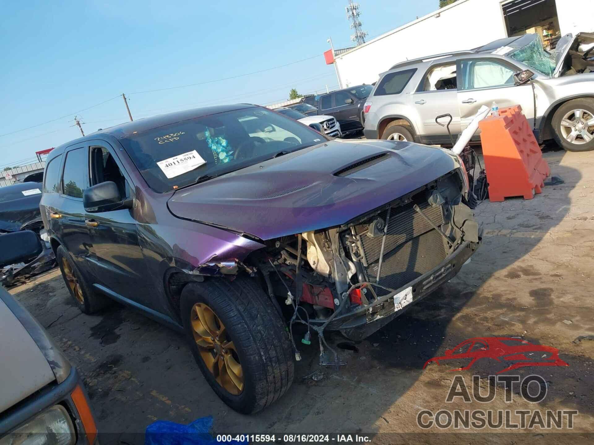 DODGE DURANGO 2019 - 1C4SDHCTXKC769611