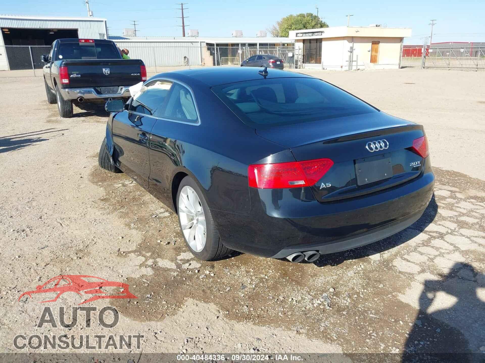 AUDI A5 2013 - WAULFAFR4DA035340