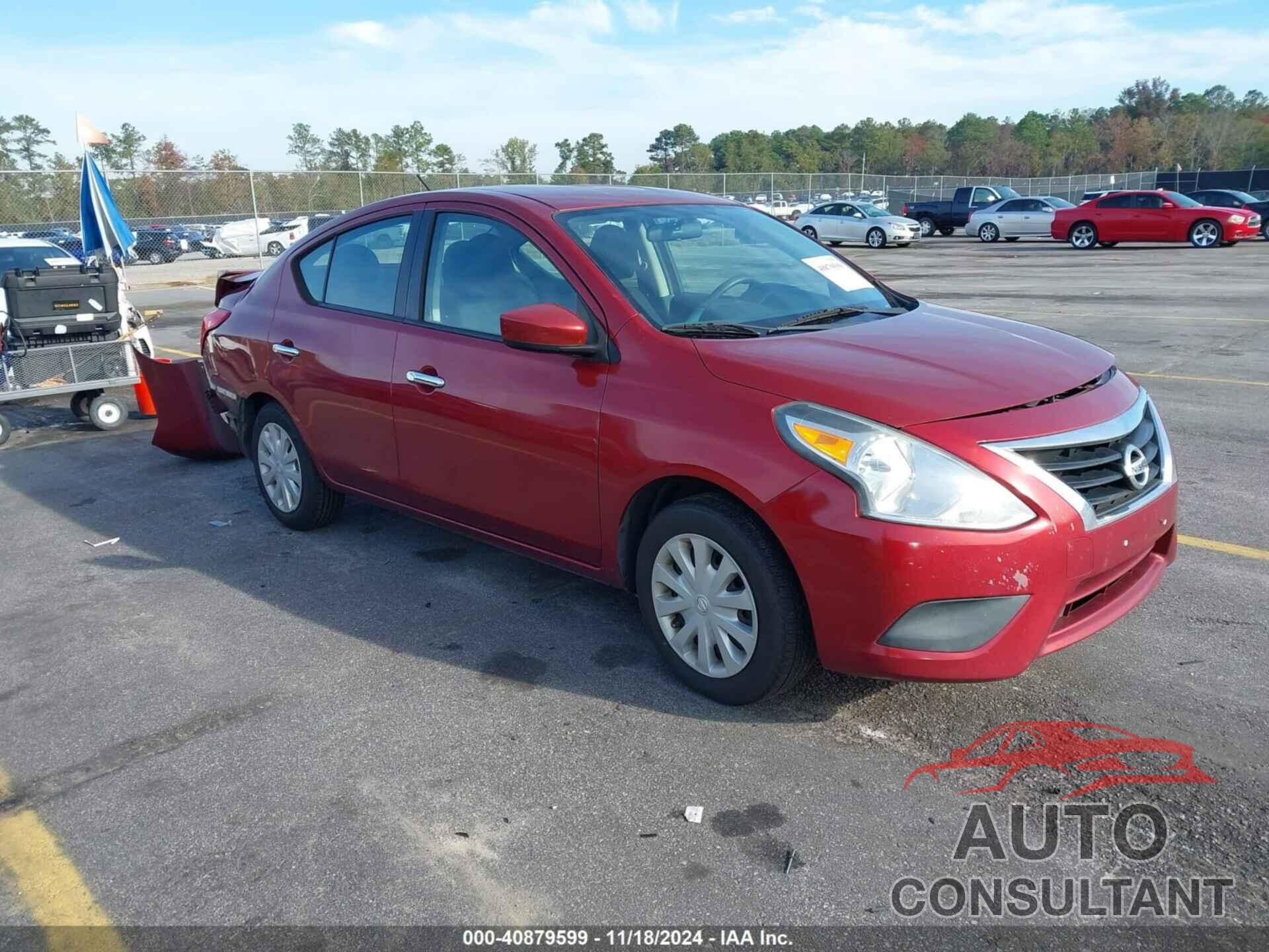 NISSAN VERSA 2016 - 3N1CN7AP6GL876946