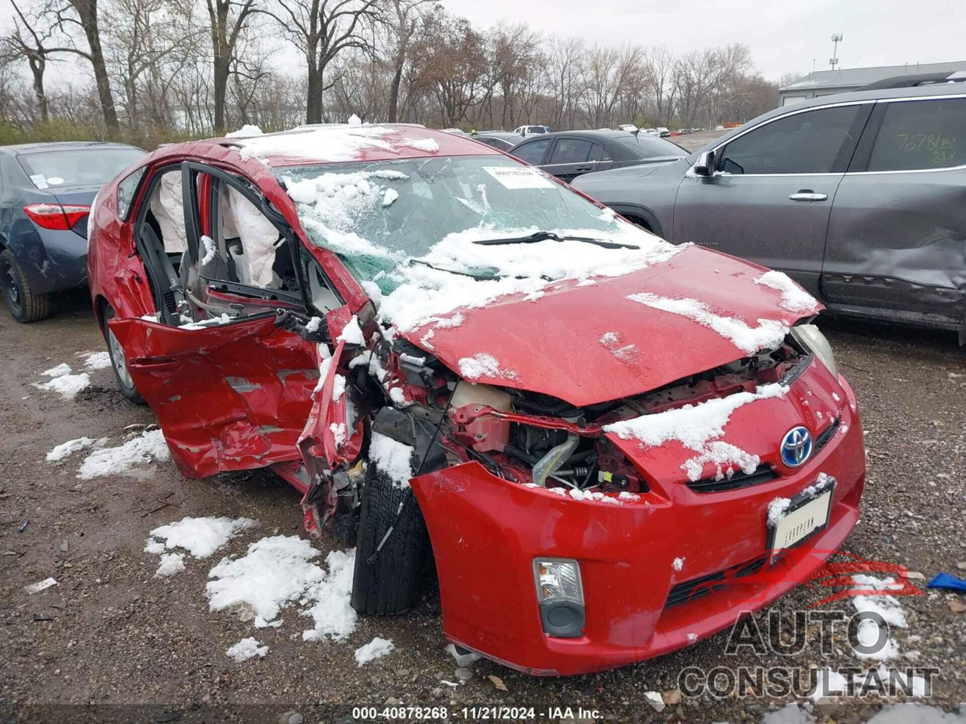 TOYOTA PRIUS 2011 - JTDKN3DU0B1427667
