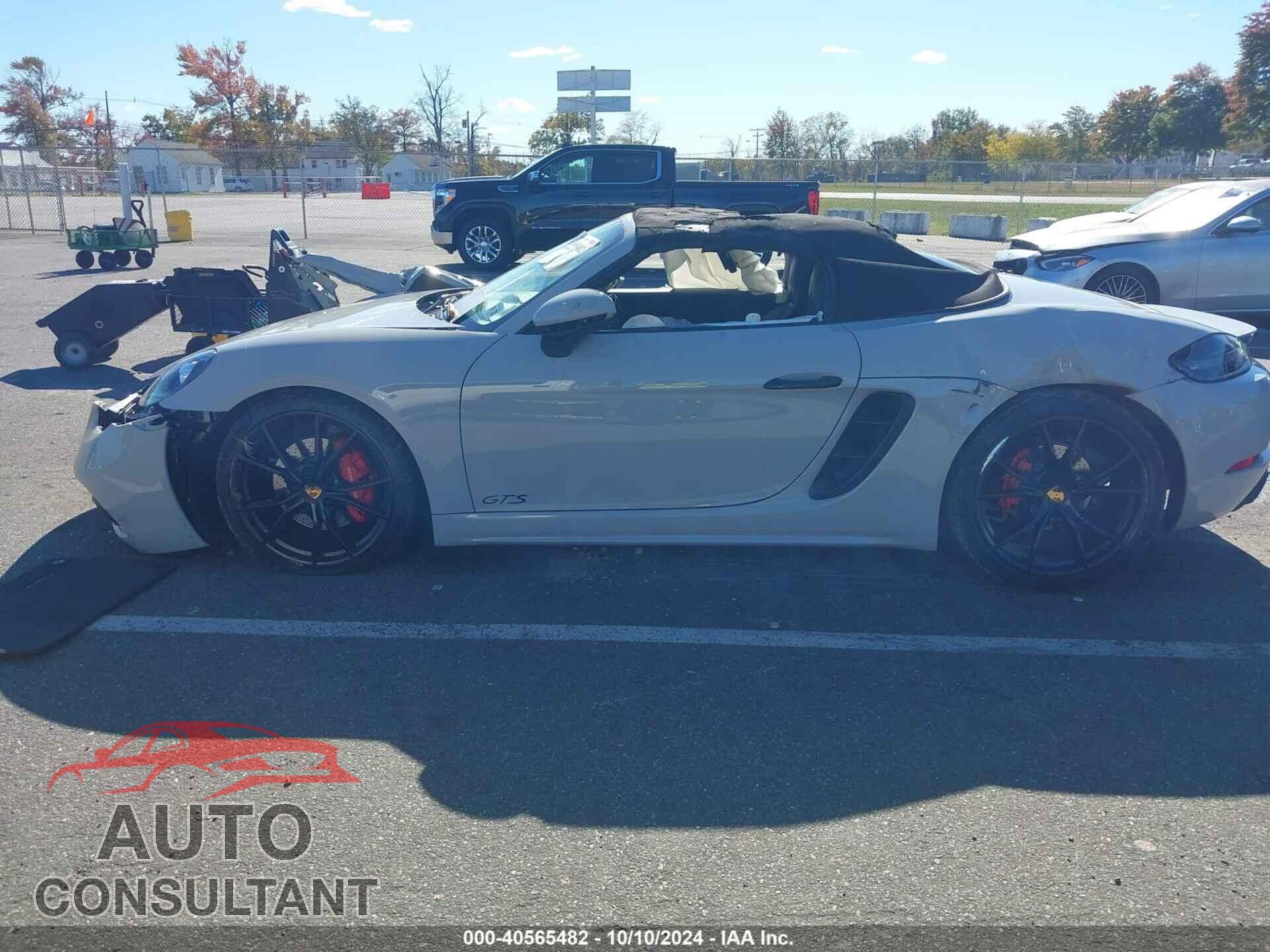 PORSCHE 718 BOXSTER 2018 - WP0CB2A87JS229367