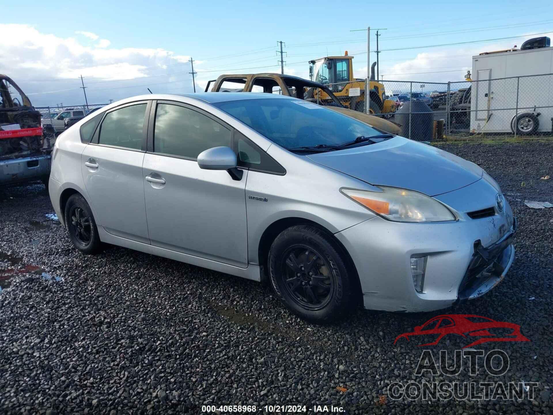 TOYOTA PRIUS 2012 - JTDKN3DU1C5475978