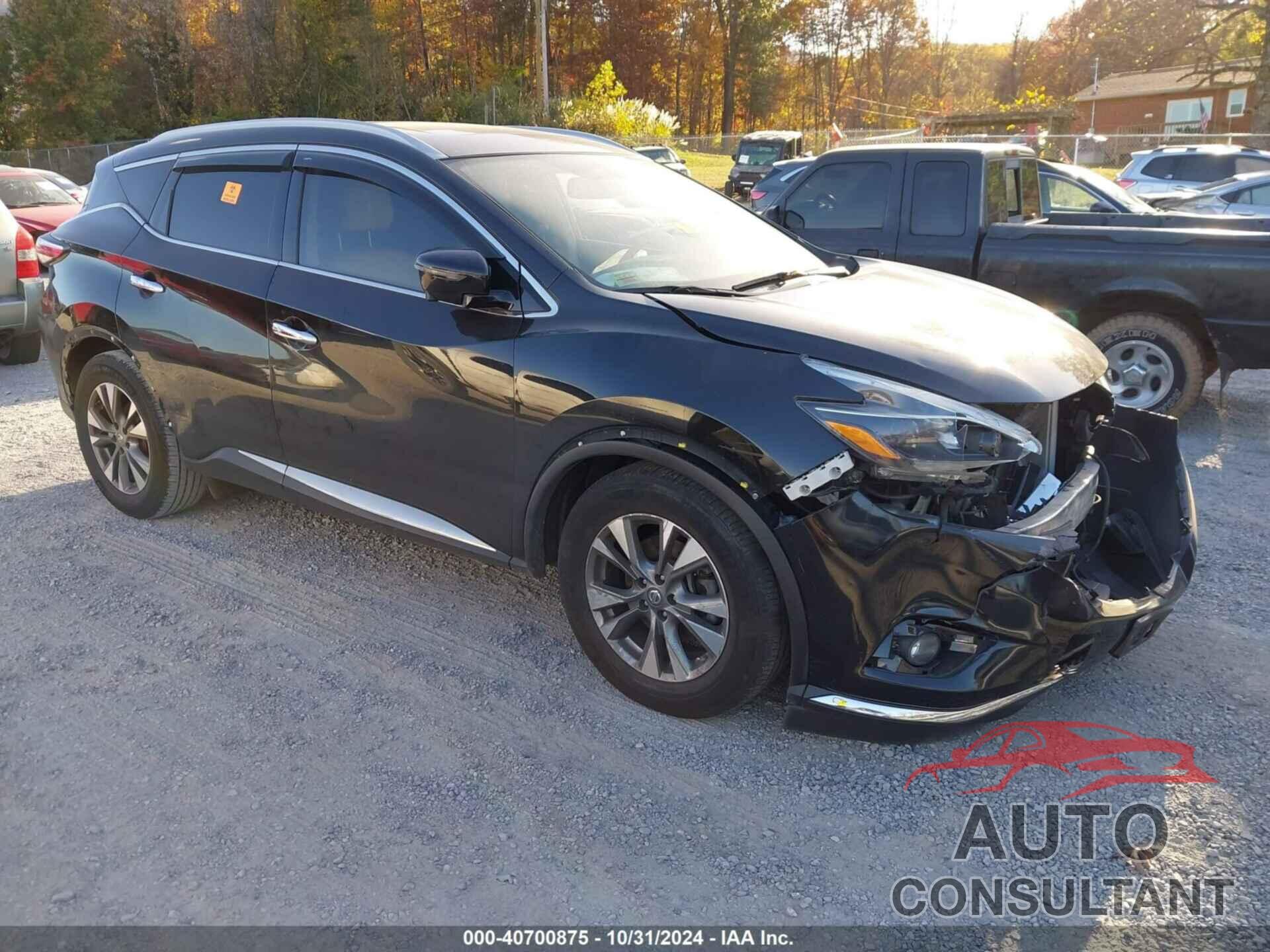 NISSAN MURANO 2018 - 5N1AZ2MH7JN120870