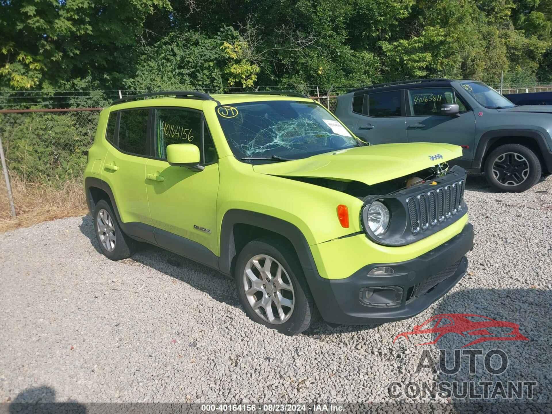 JEEP RENEGADE 2017 - ZACCJBBBXHPF22466