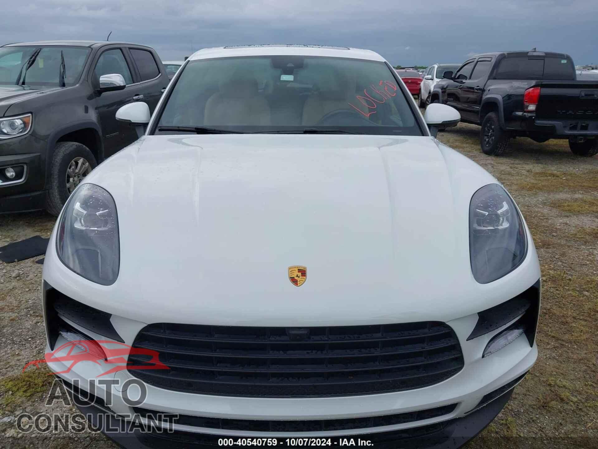 PORSCHE MACAN 2021 - WP1AA2A57MLB00302