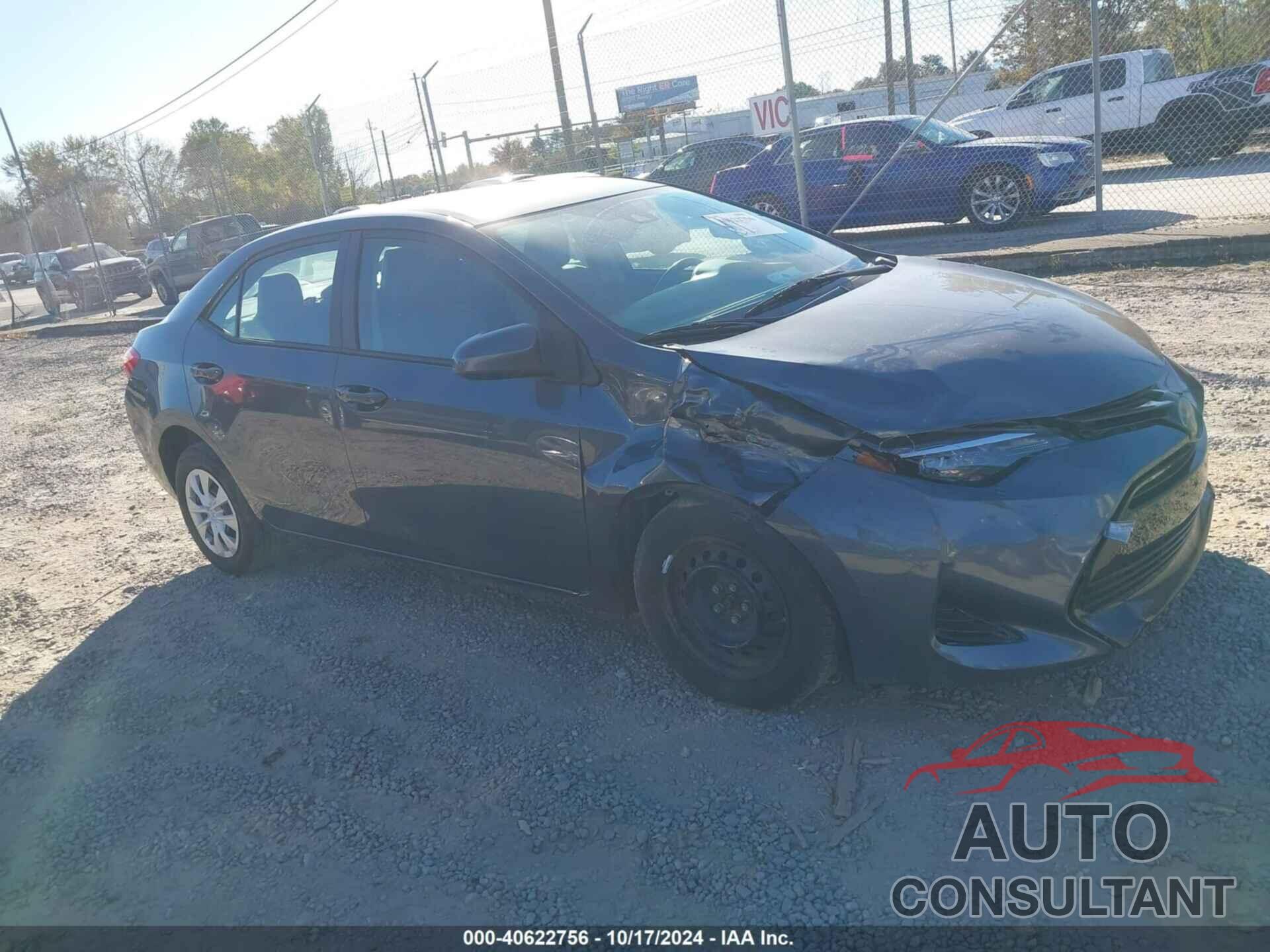 TOYOTA COROLLA 2018 - 2T1BURHE0JC009600