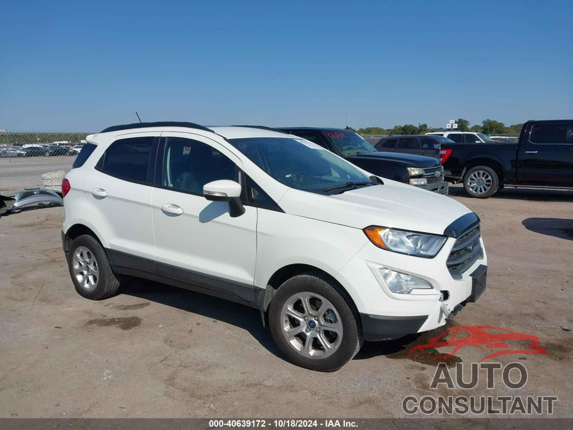 FORD ECOSPORT 2020 - MAJ6S3GLXLC323423