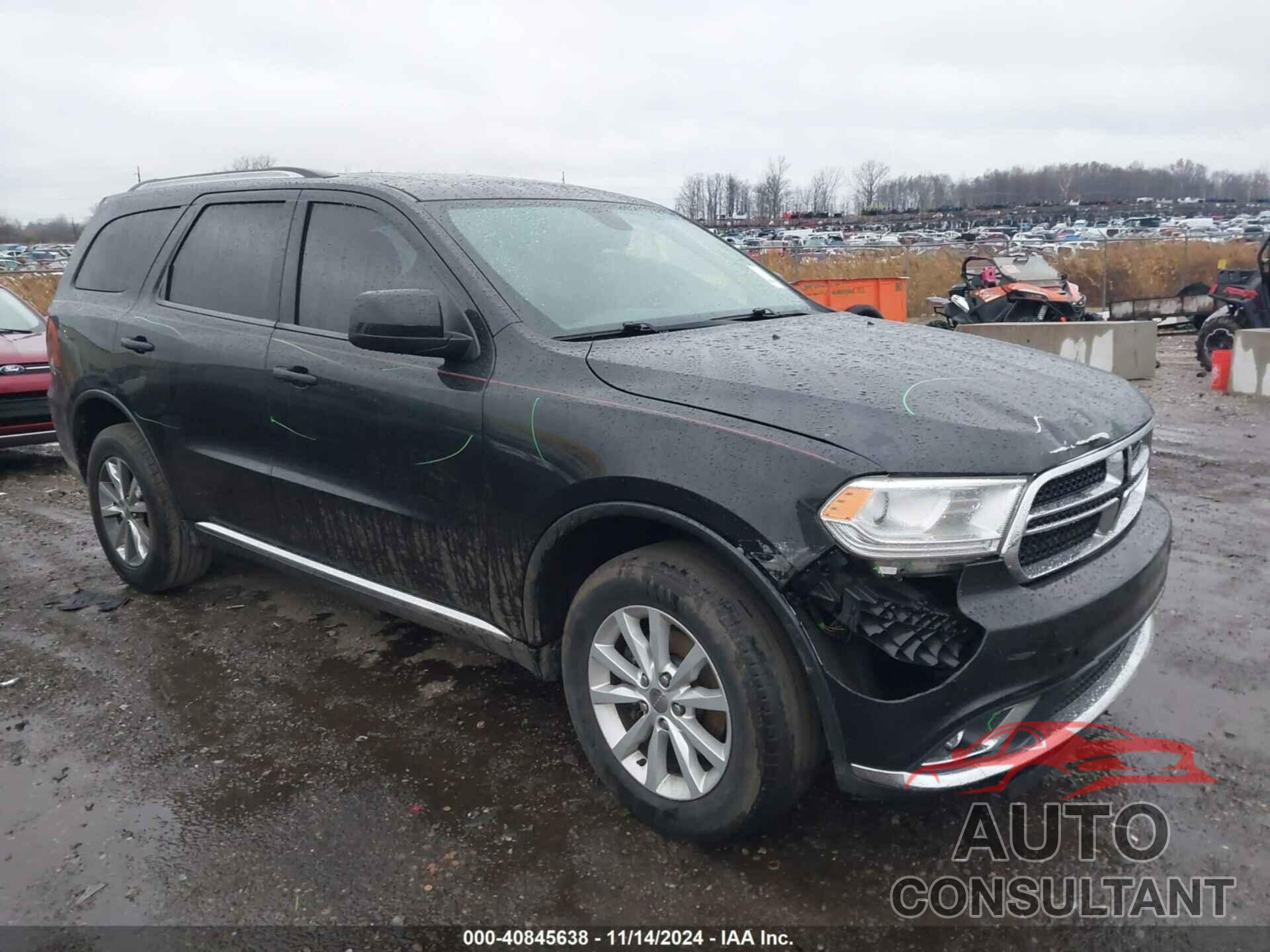 DODGE DURANGO 2015 - 1C4RDJAG9FC176937