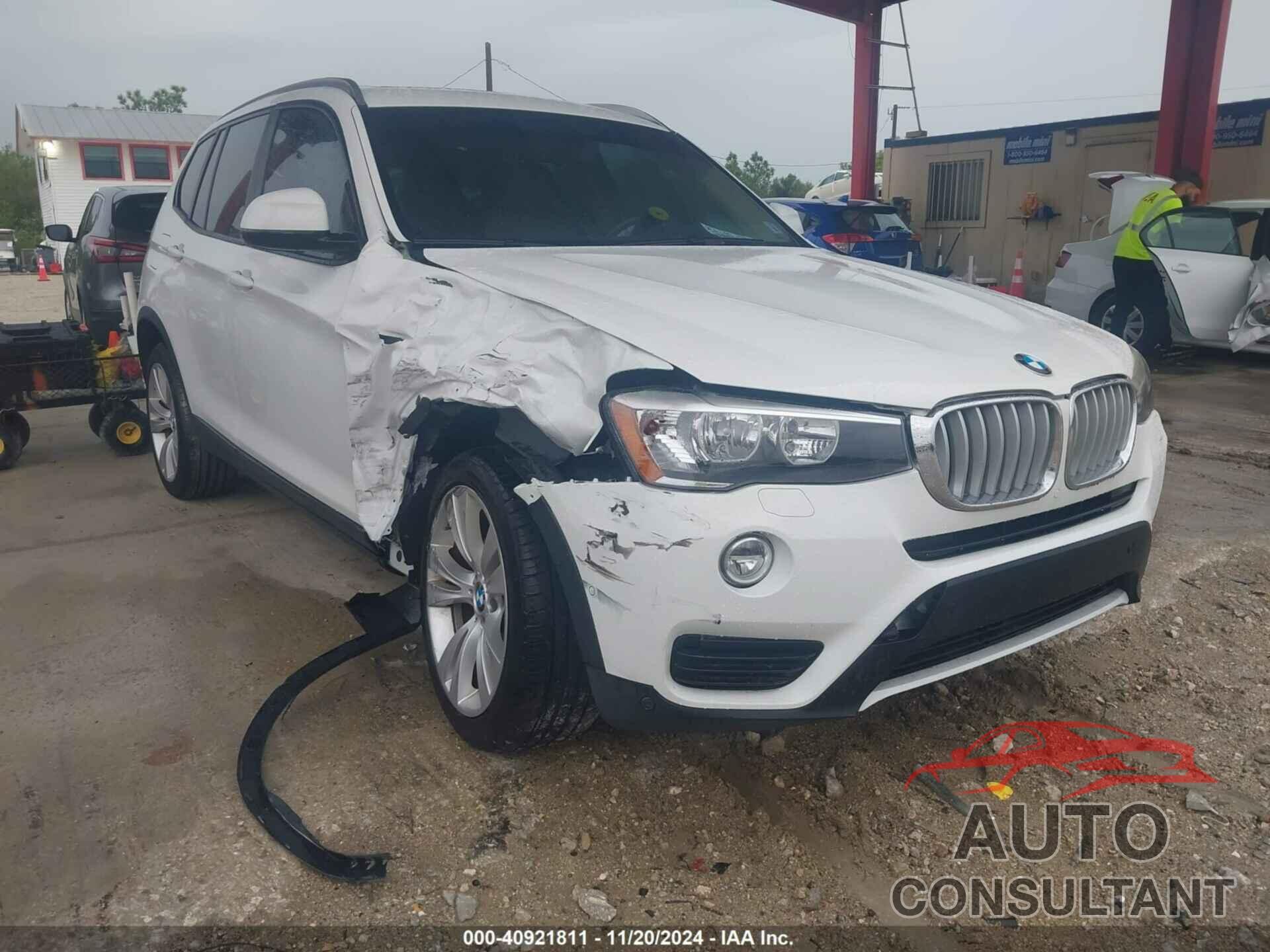 BMW X3 2016 - 5UXWX9C56G0D83973