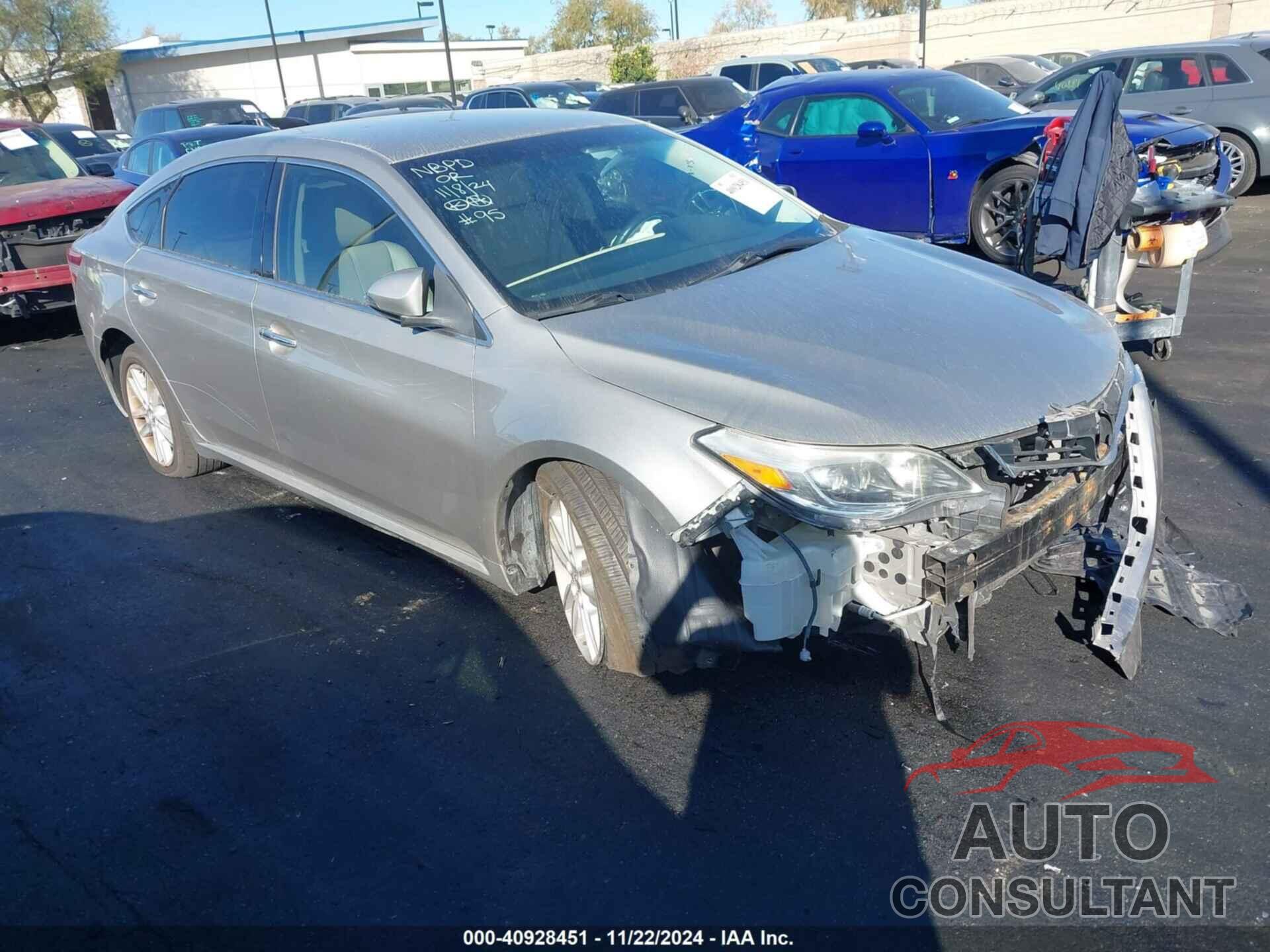 TOYOTA AVALON 2013 - 4T1BK1EB4DU012455