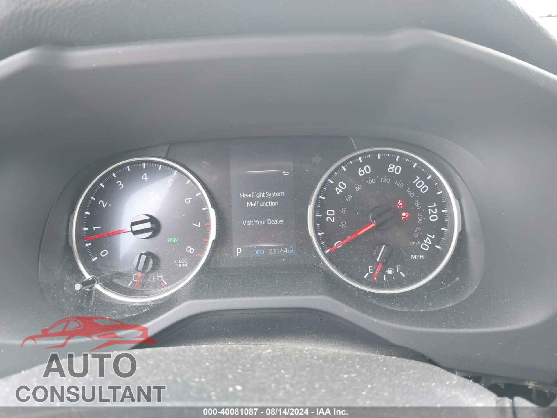 TOYOTA RAV4 2019 - JTMP1RFV2KD026761
