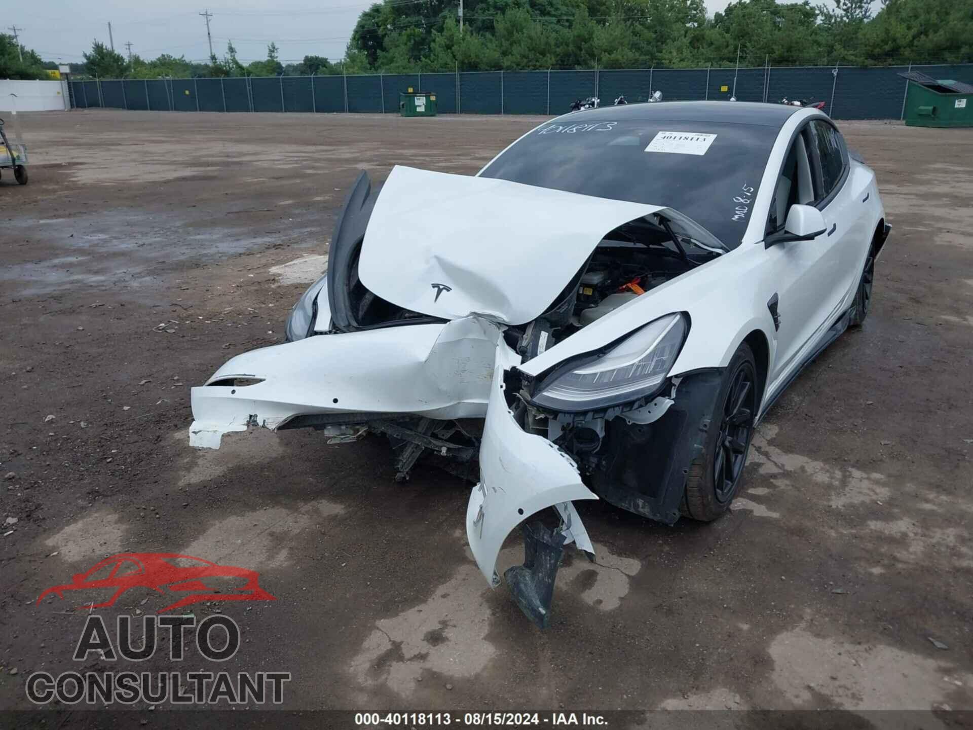 TESLA MODEL 3 2020 - 5YJ3E1EB6LF791316