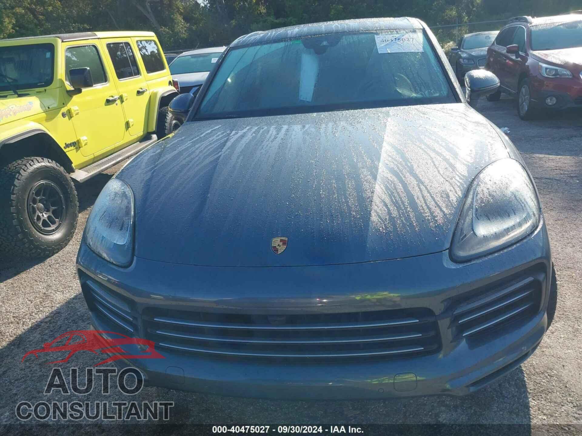 PORSCHE CAYENNE 2019 - WP1AE2AY7KDA51141