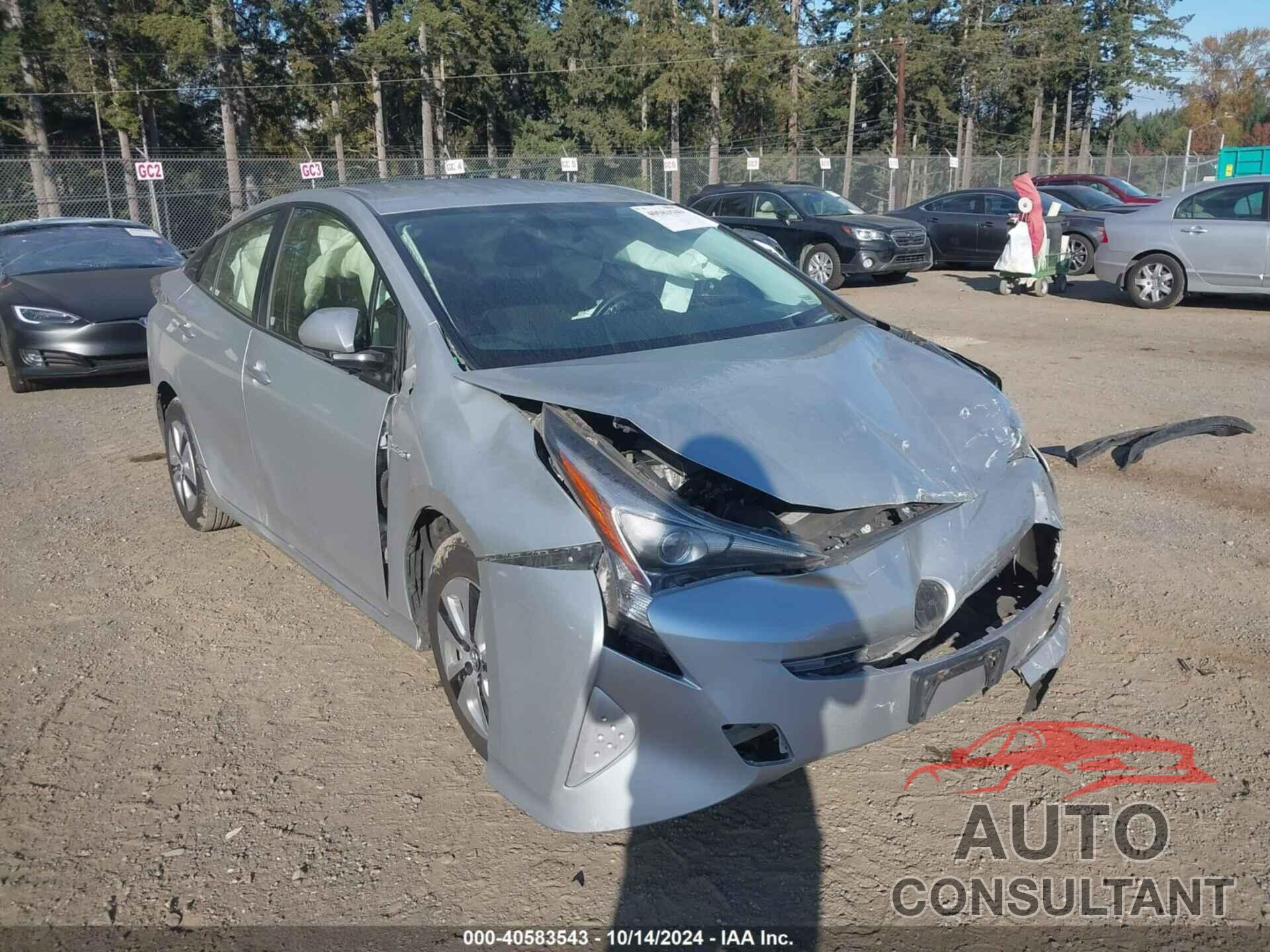 TOYOTA PRIUS 2016 - JTDKARFU7G3012840