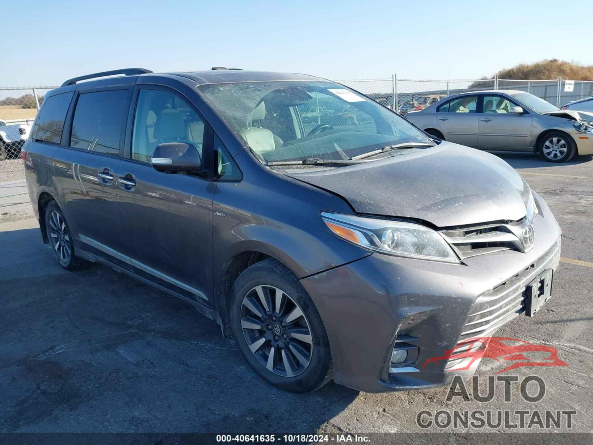 TOYOTA SIENNA 2018 - 5TDDZ3DC7JS195252