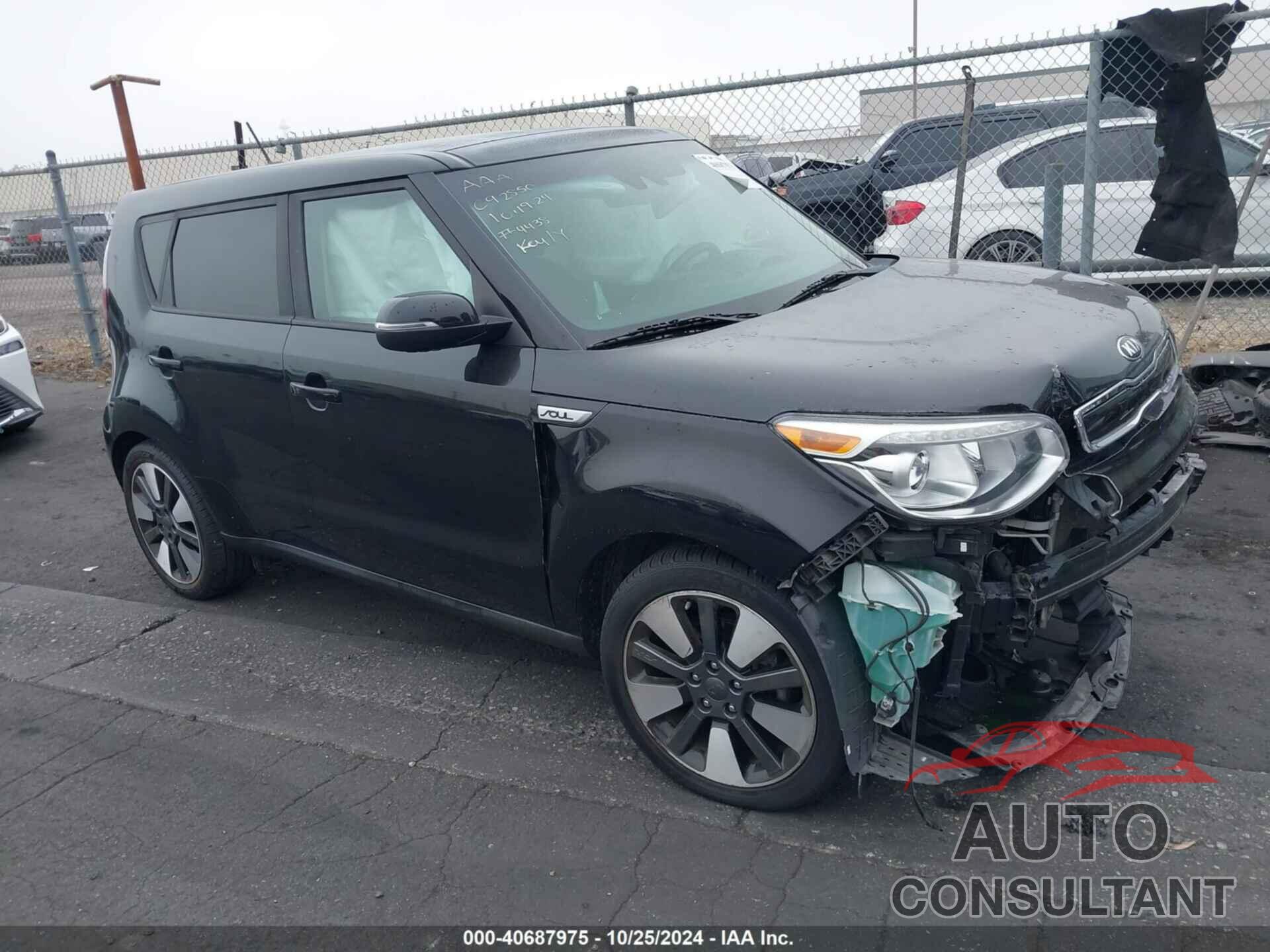 KIA SOUL 2016 - KNDJX3A50G7384438