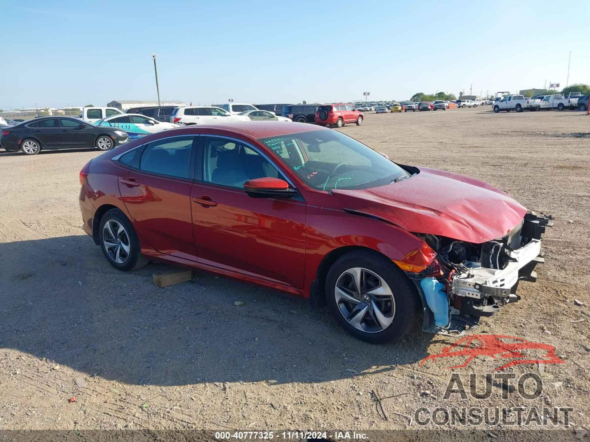 HONDA CIVIC 2020 - 19XFC2F6XLE004884