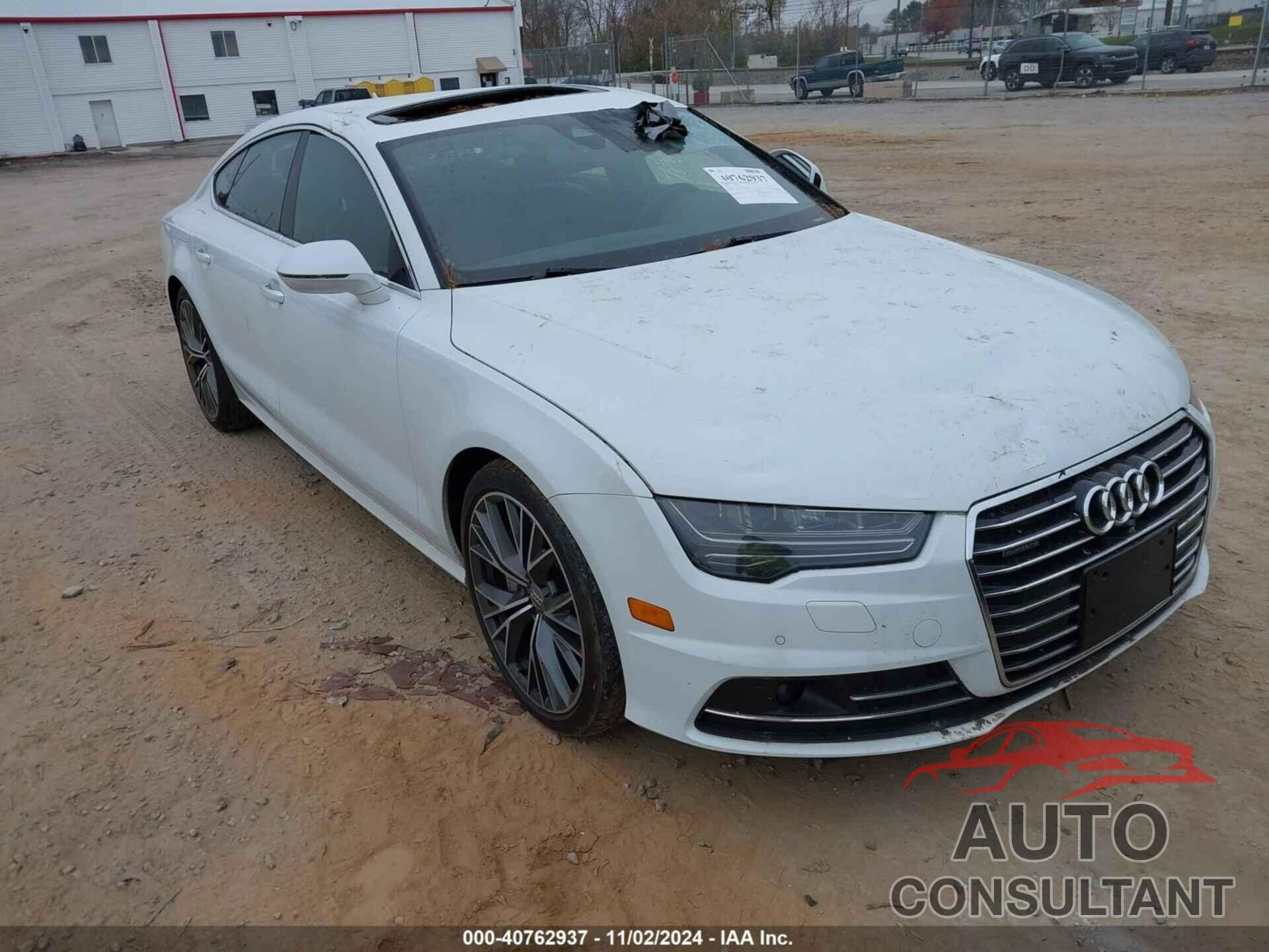 AUDI A7 2016 - WAUWMAFC5GN039909