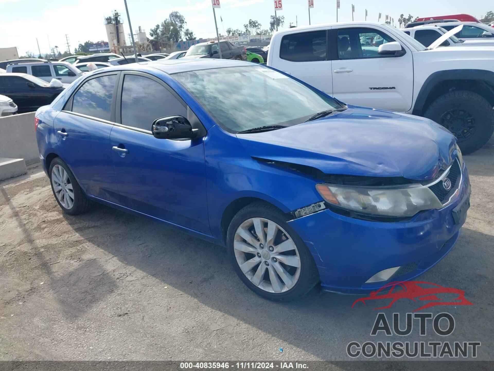 KIA FORTE 2010 - KNAFW4A38A5221842