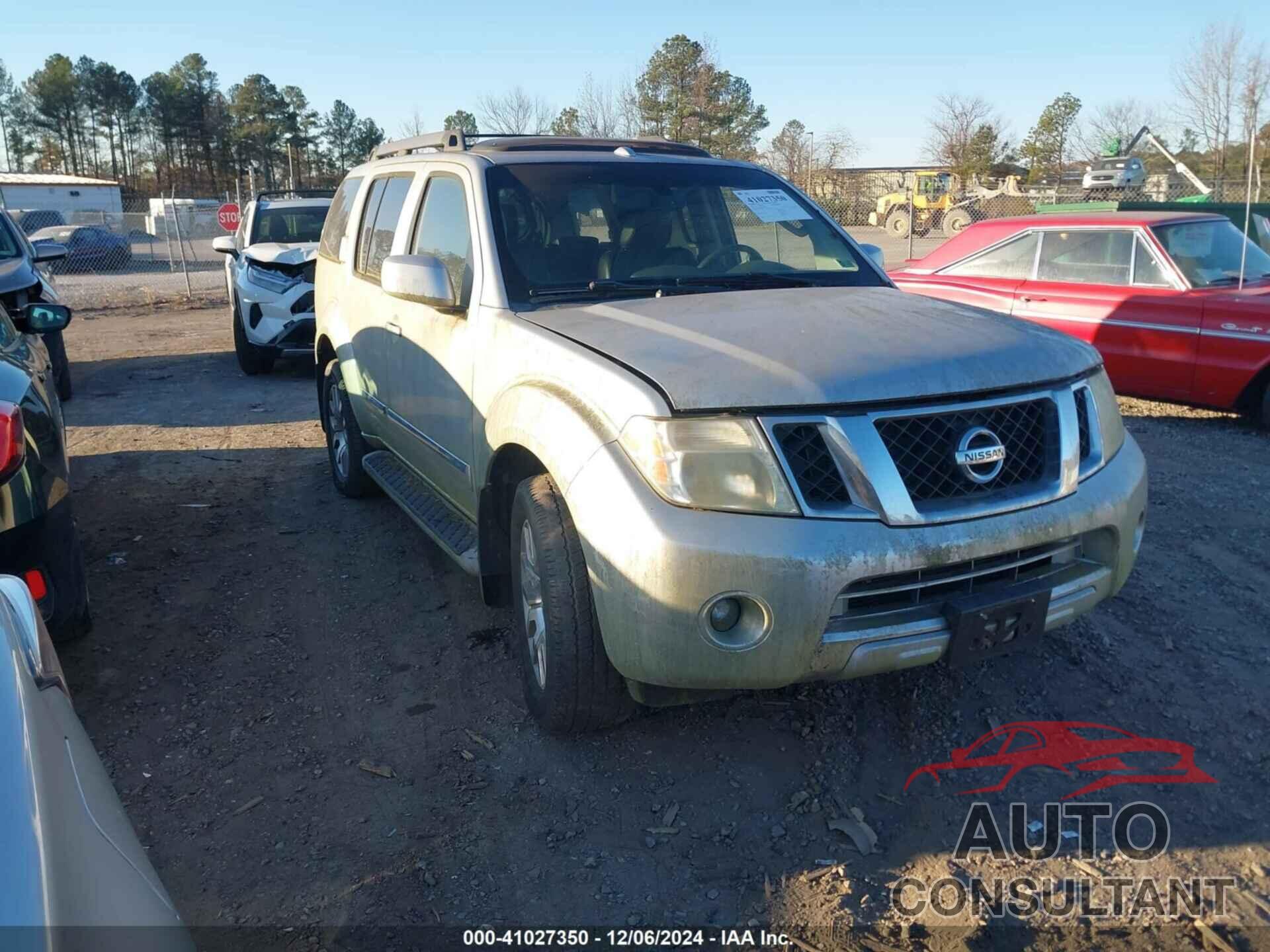 NISSAN PATHFINDER 2012 - 5N1AR1NB9CC629992