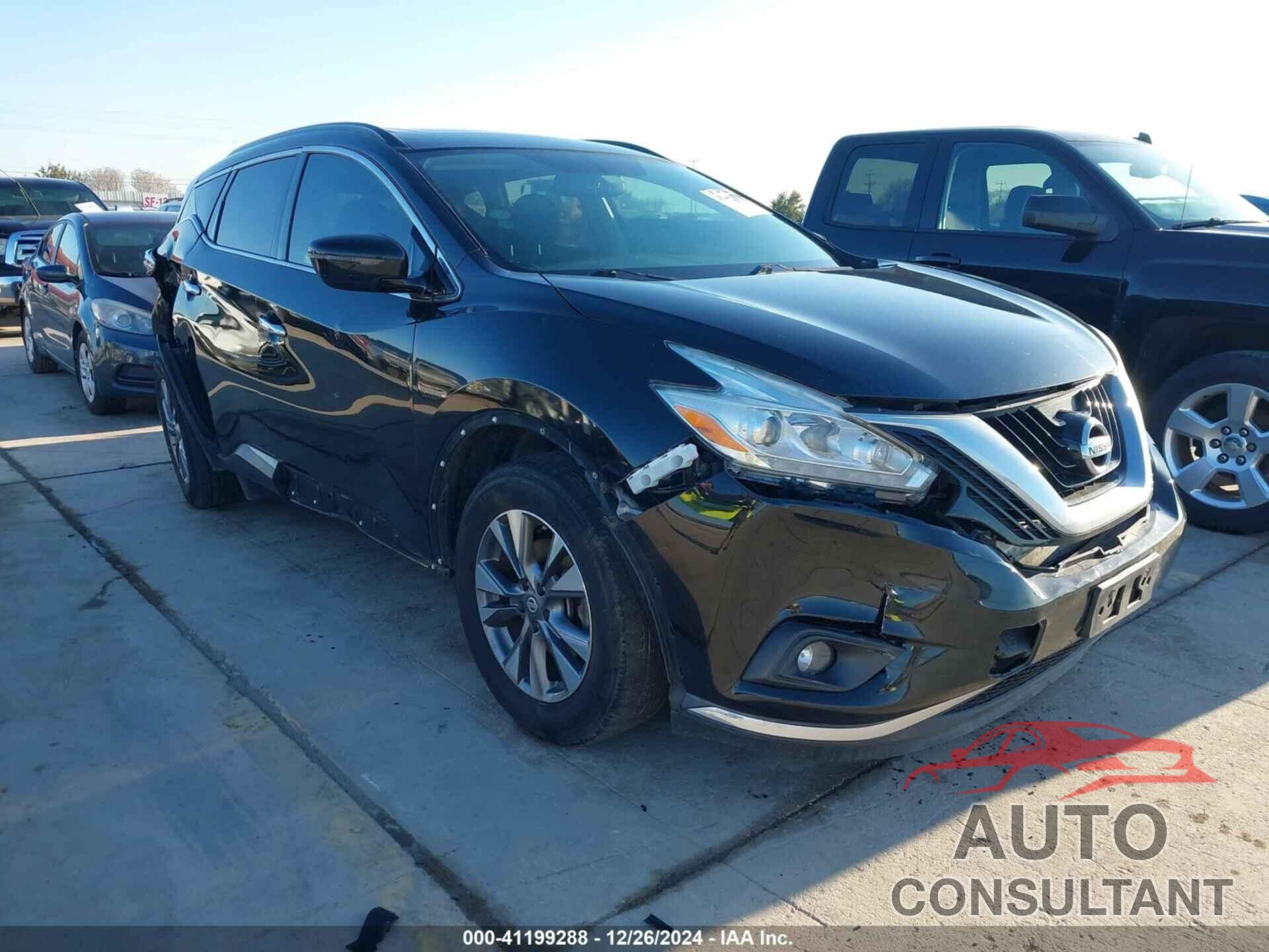 NISSAN MURANO 2016 - 5N1AZ2MG7GN167798