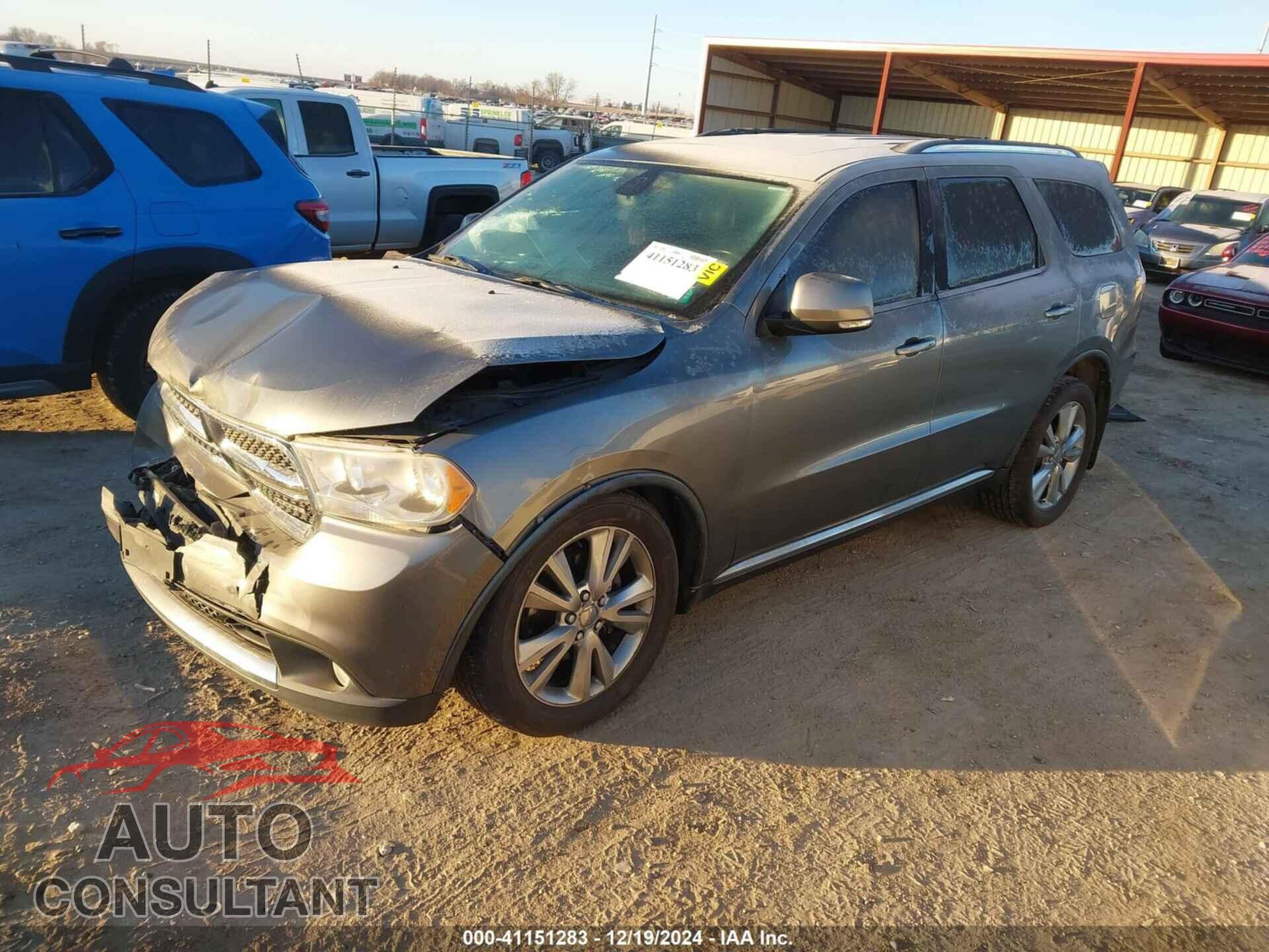 DODGE DURANGO 2012 - 1C4RDJDG9CC100562