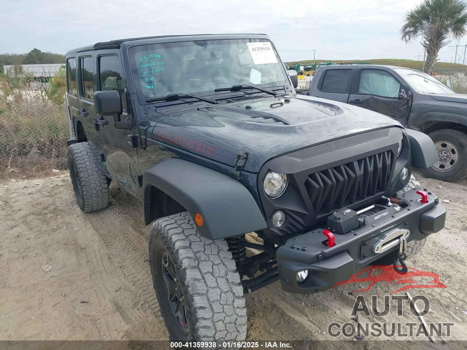 JEEP WRANGLER UNLIMITED 2017 - 1C4BJWFG0HL505849