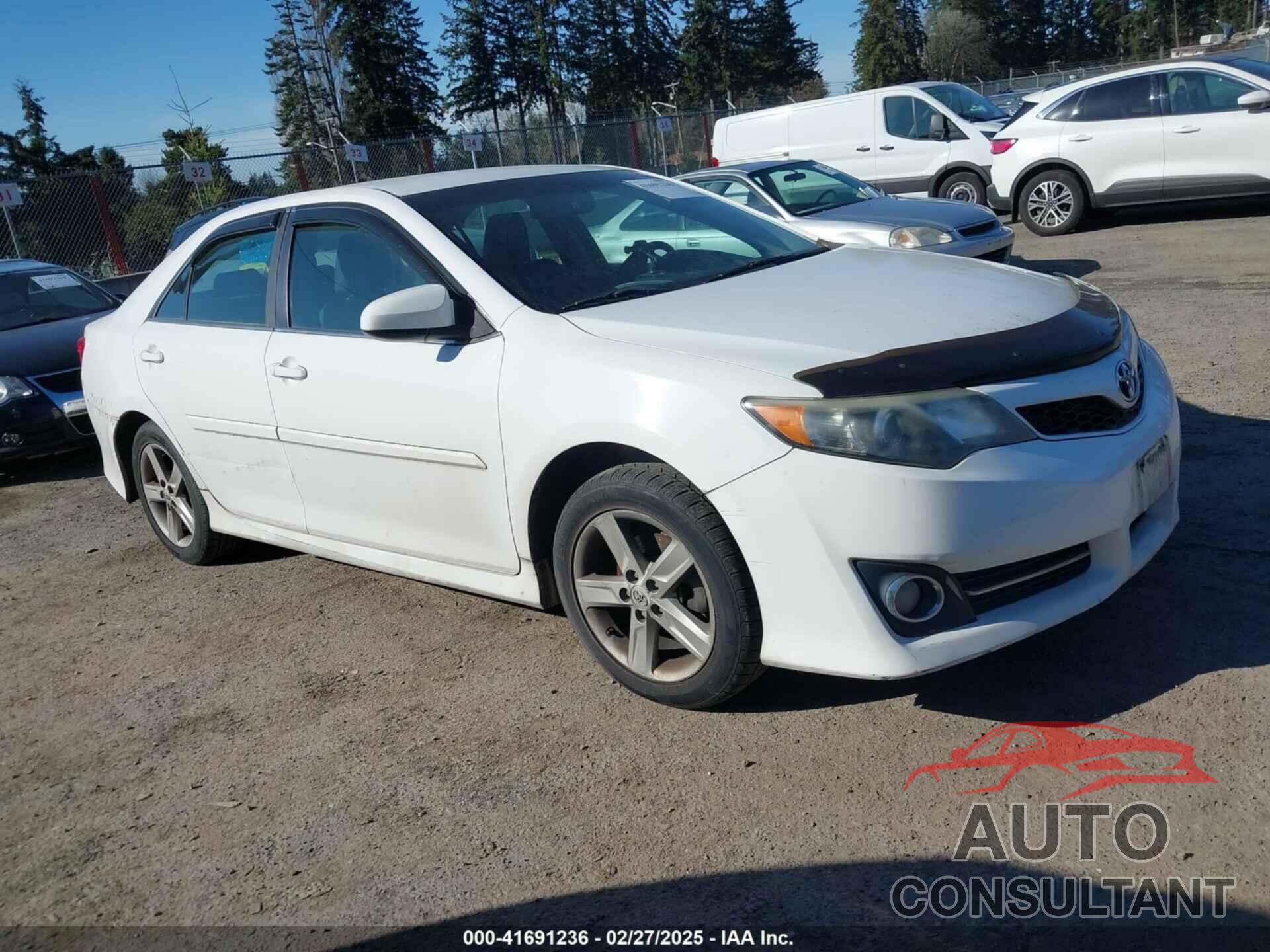 TOYOTA CAMRY 2012 - 4T1BF1FK2CU191273