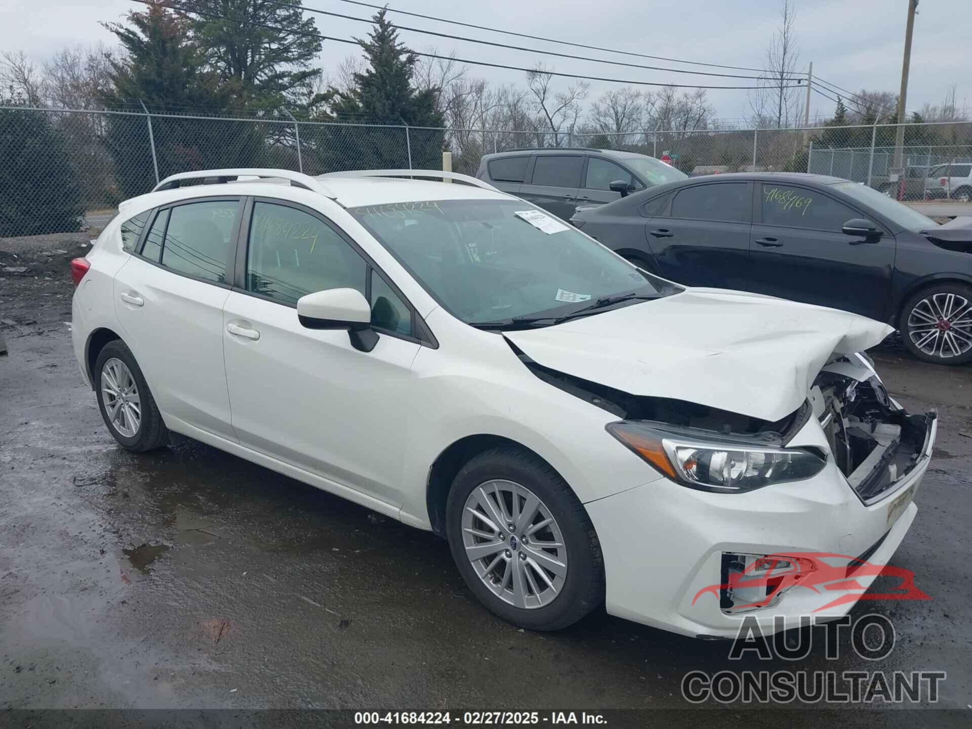 SUBARU IMPREZA 2017 - 4S3GTAB69H3753291