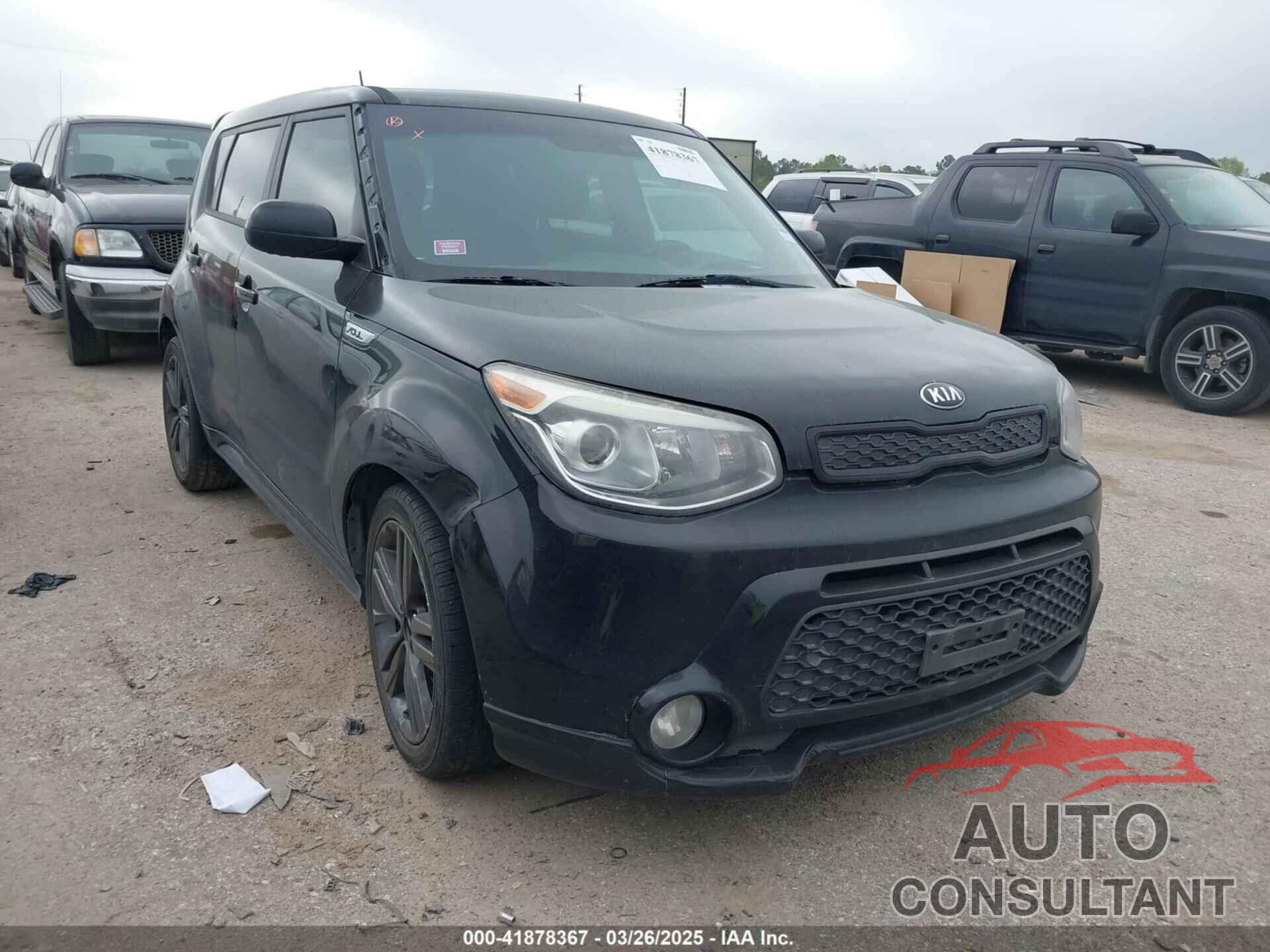 KIA SOUL 2016 - KNDJP3A53G7364457