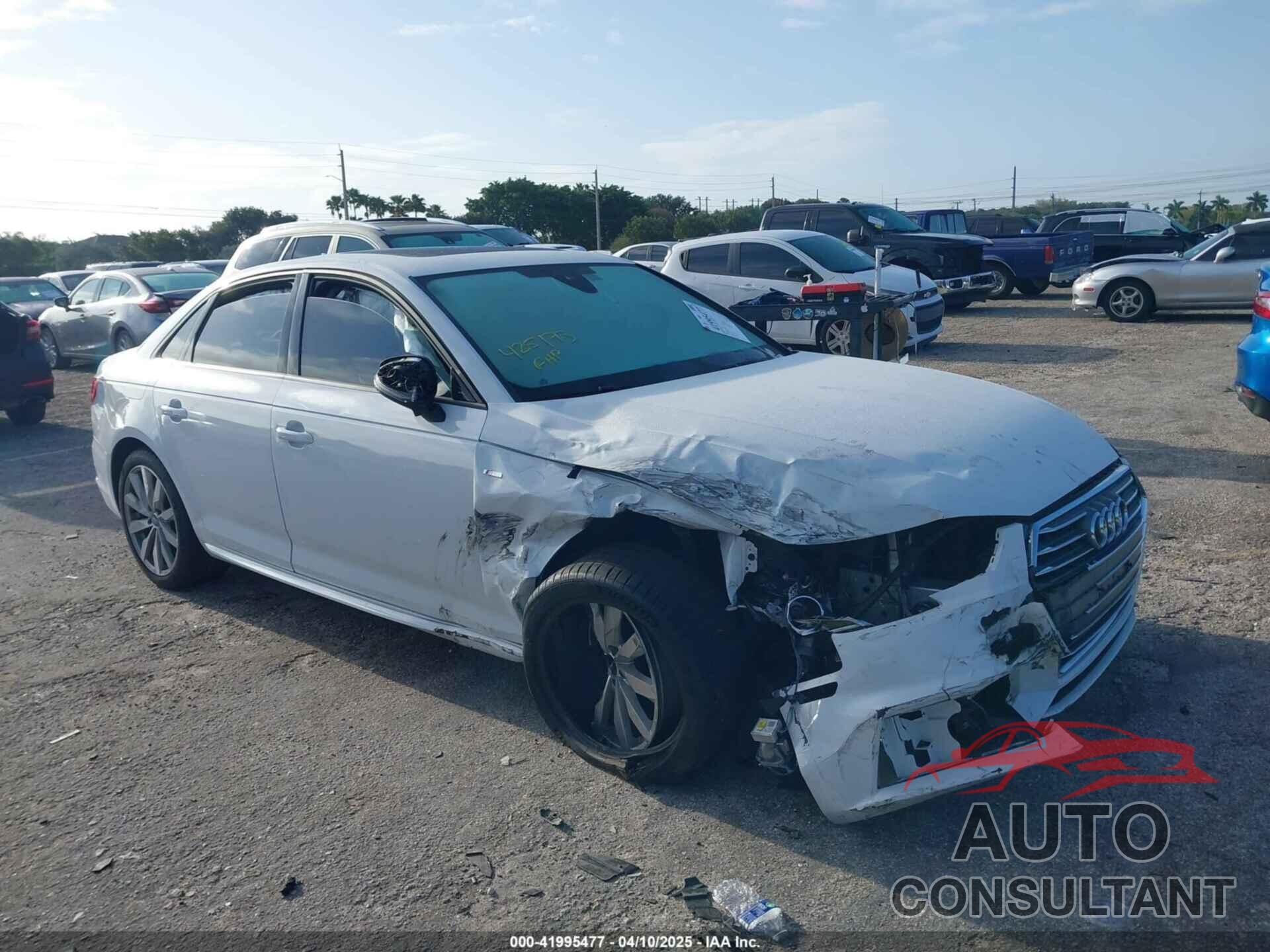 AUDI A4 2018 - WAUKMAF48JA198817