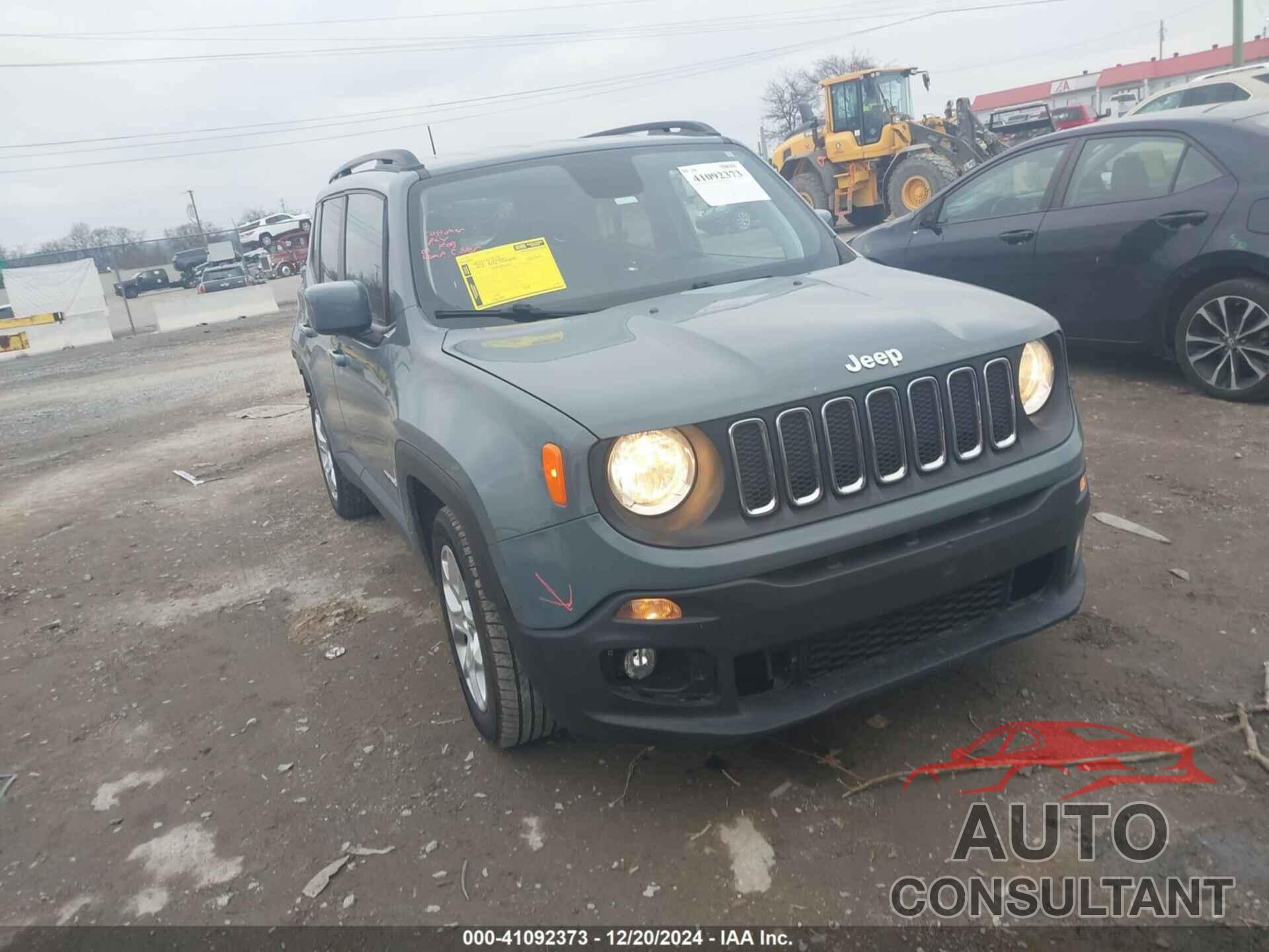 JEEP RENEGADE 2018 - ZACCJABB4JPH80434