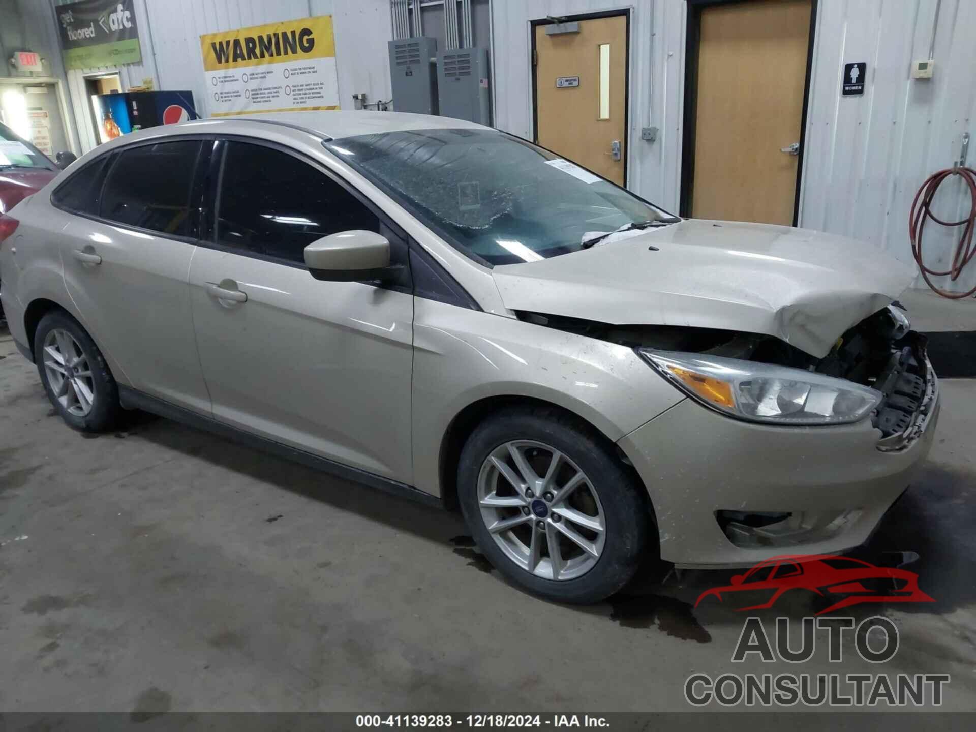 FORD FOCUS 2018 - 1FADP3F29JL315585