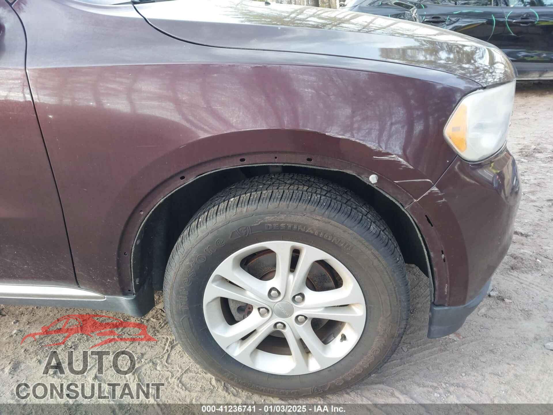 DODGE DURANGO 2012 - 1C4RDJAG7CC147013