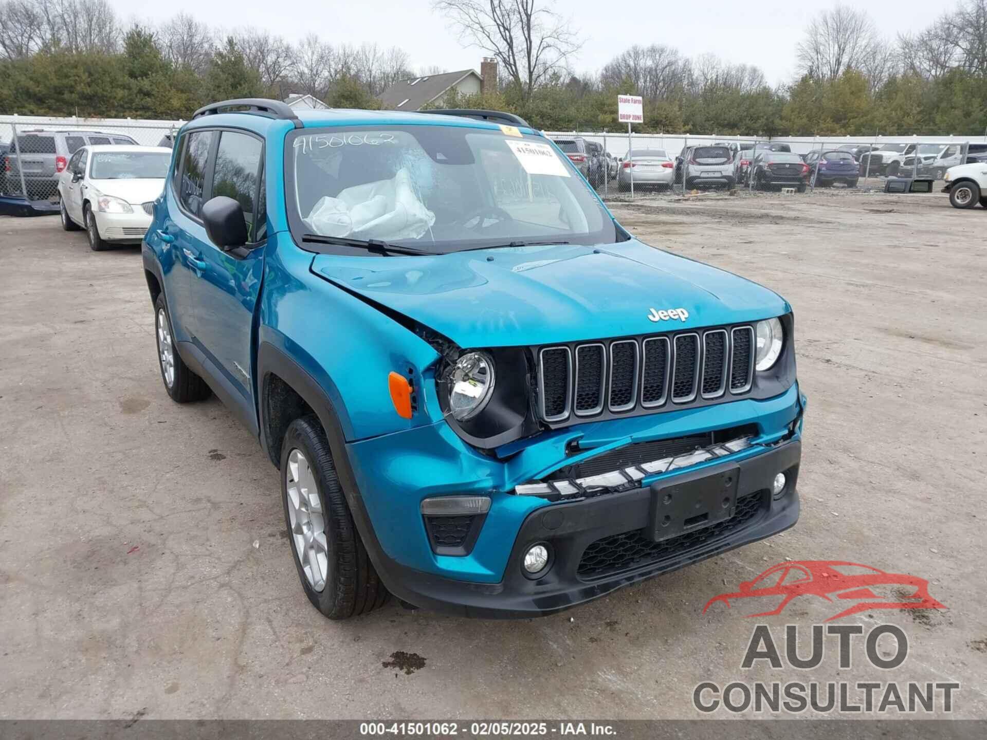 JEEP RENEGADE 2022 - ZACNJDB13NPN80374