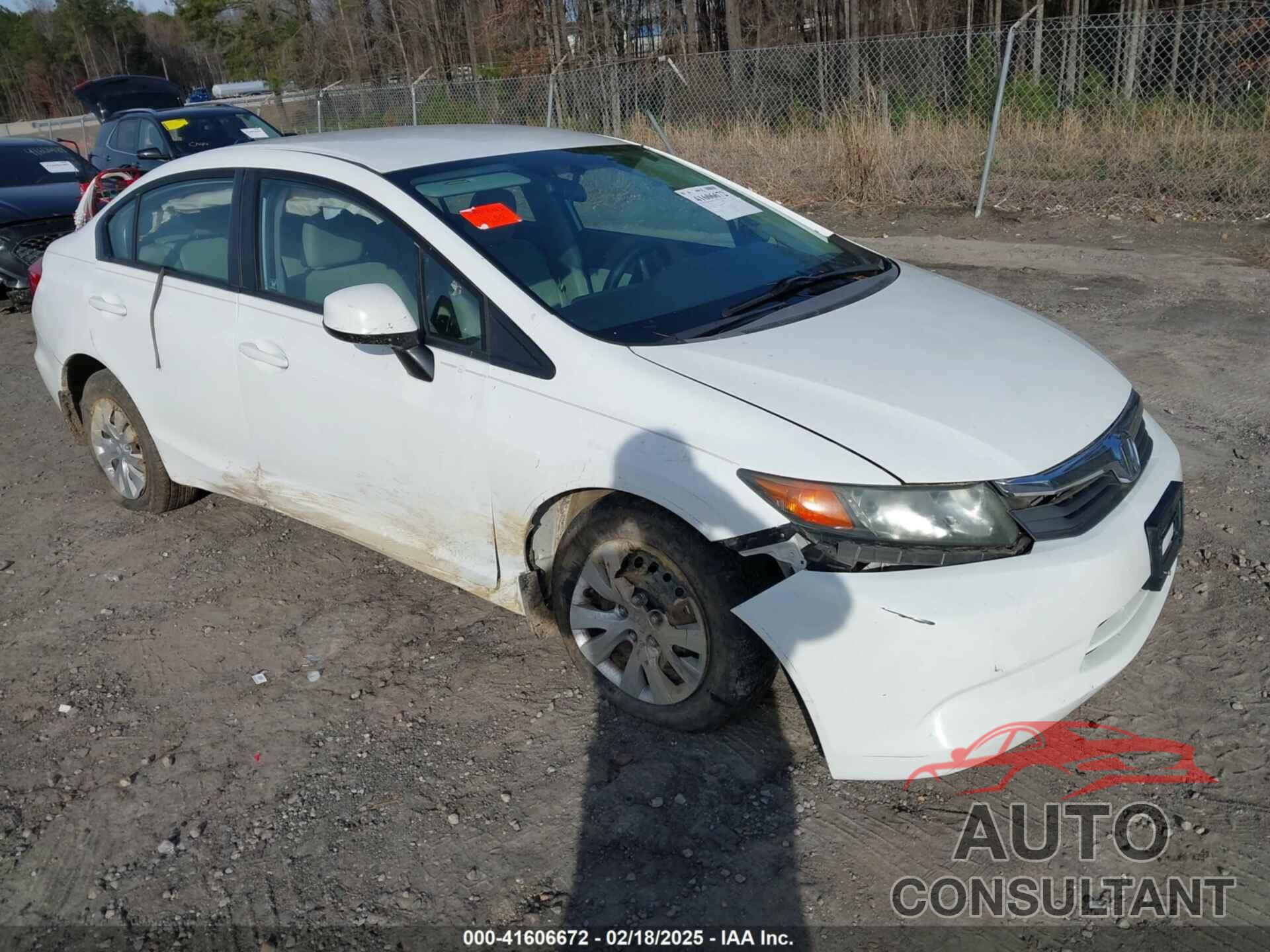 HONDA CIVIC 2012 - 19XFB2F51CE079001