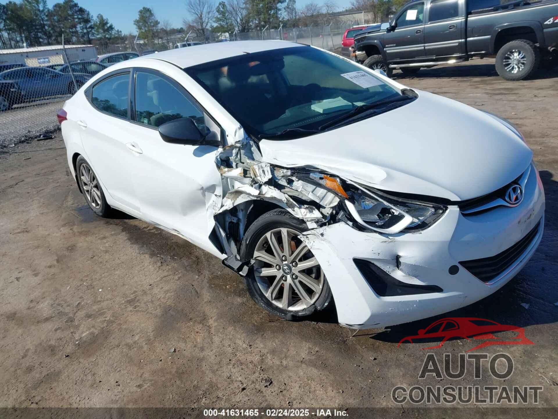 HYUNDAI ELANTRA 2016 - 5NPDH4AE1GH667751