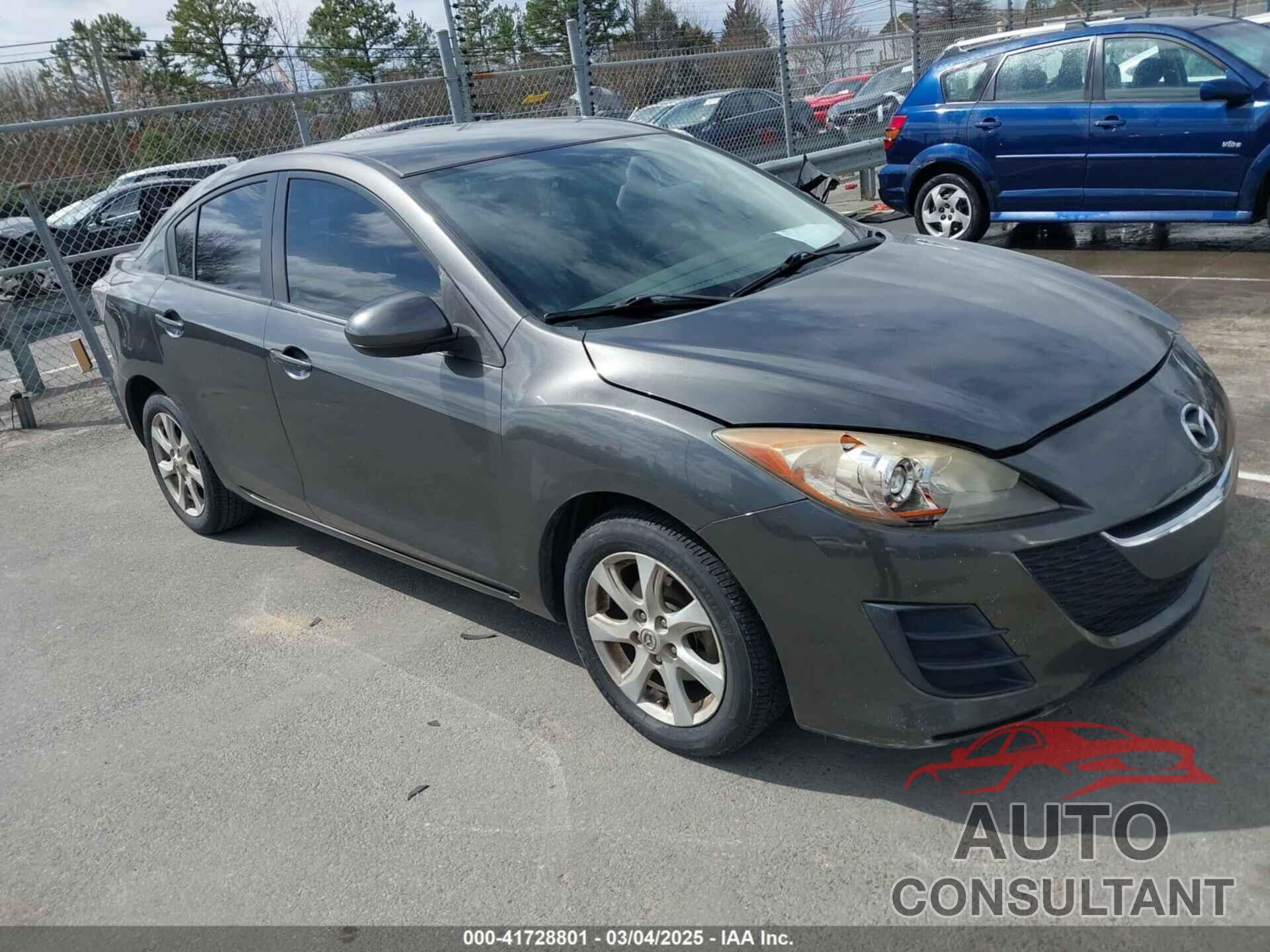 MAZDA MAZDA3 2010 - JM1BL1SF0A1184505