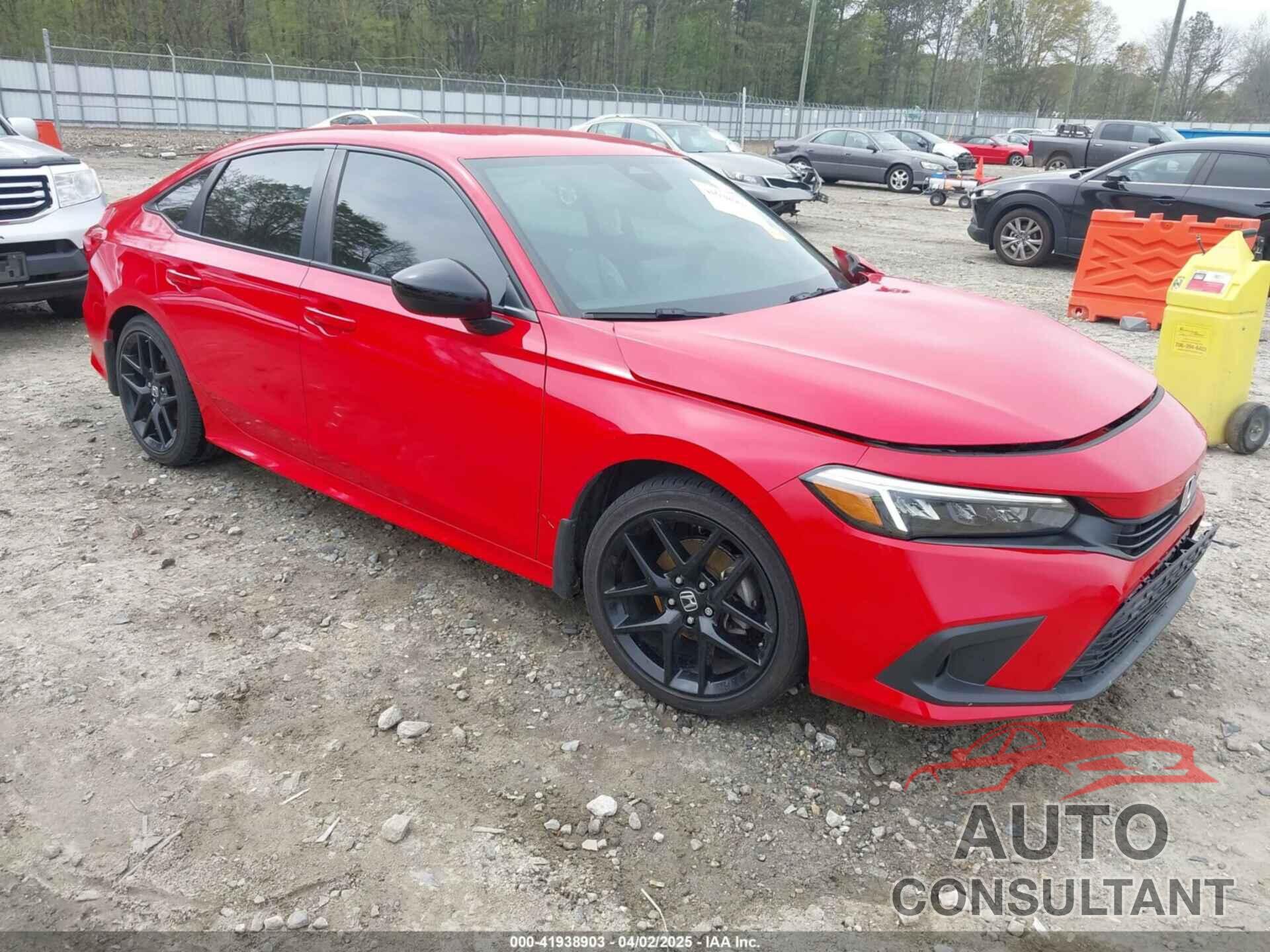 HONDA CIVIC 2022 - 2HGFE2F51NH534607
